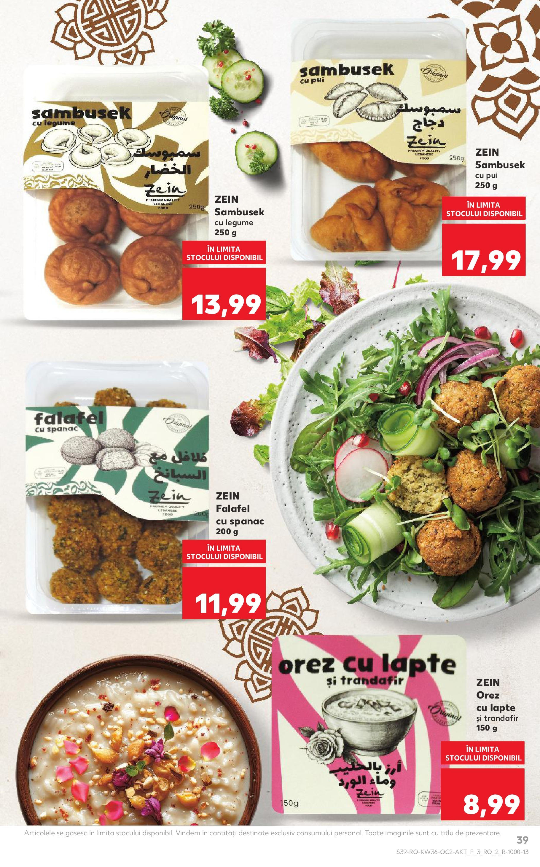 Catalog Kaufland 3 - 8 Septembrie 2025 | Pagina 39 | Produse: Hacıyatmaz Kedi Oyuncağı, Lapte, Orez, Legume
