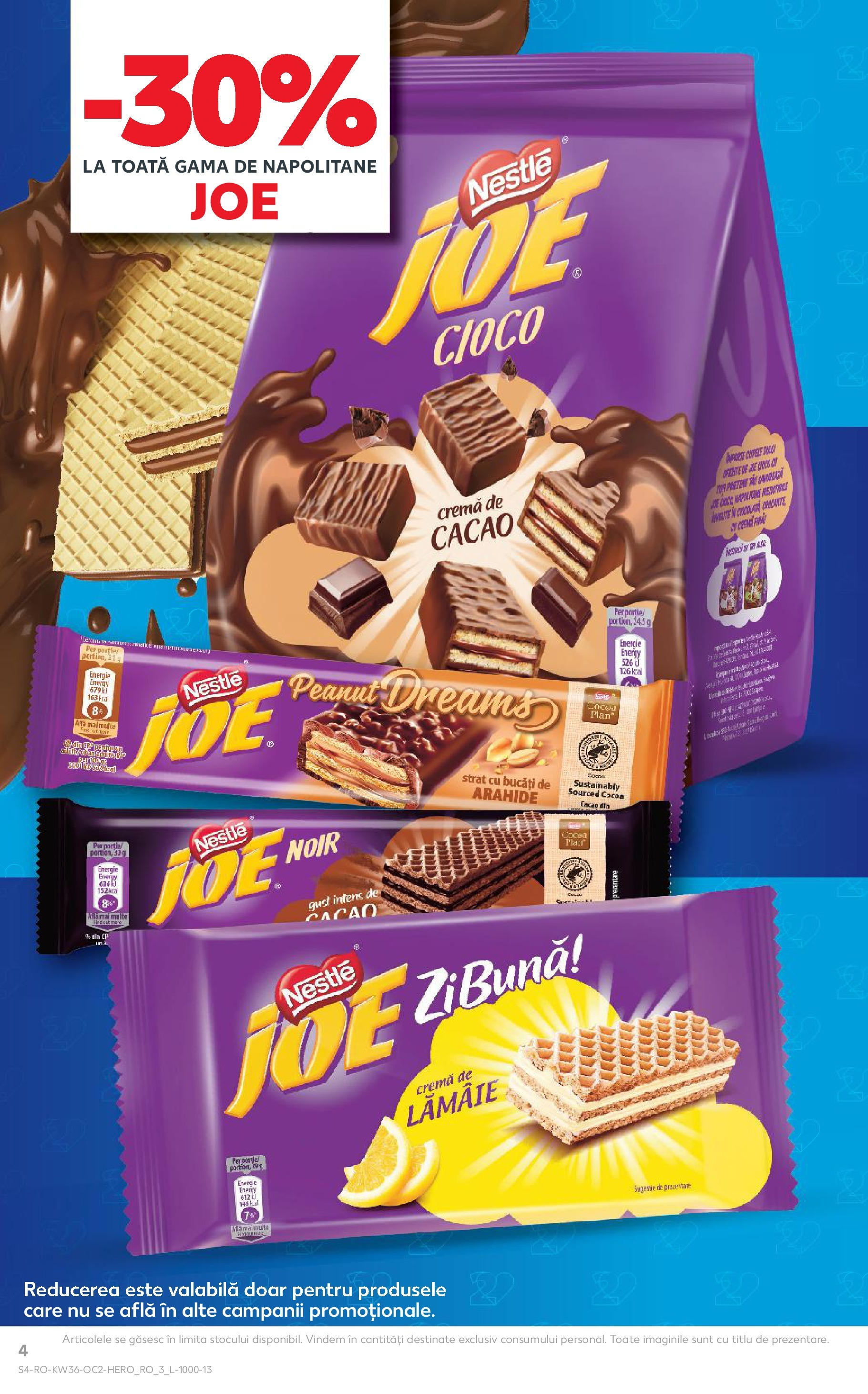 Catalog Kaufland 3 - 8 Septembrie 2025 | Pagina 4 | Produse: Arahide, Napolitane, Cremă, Lămâie