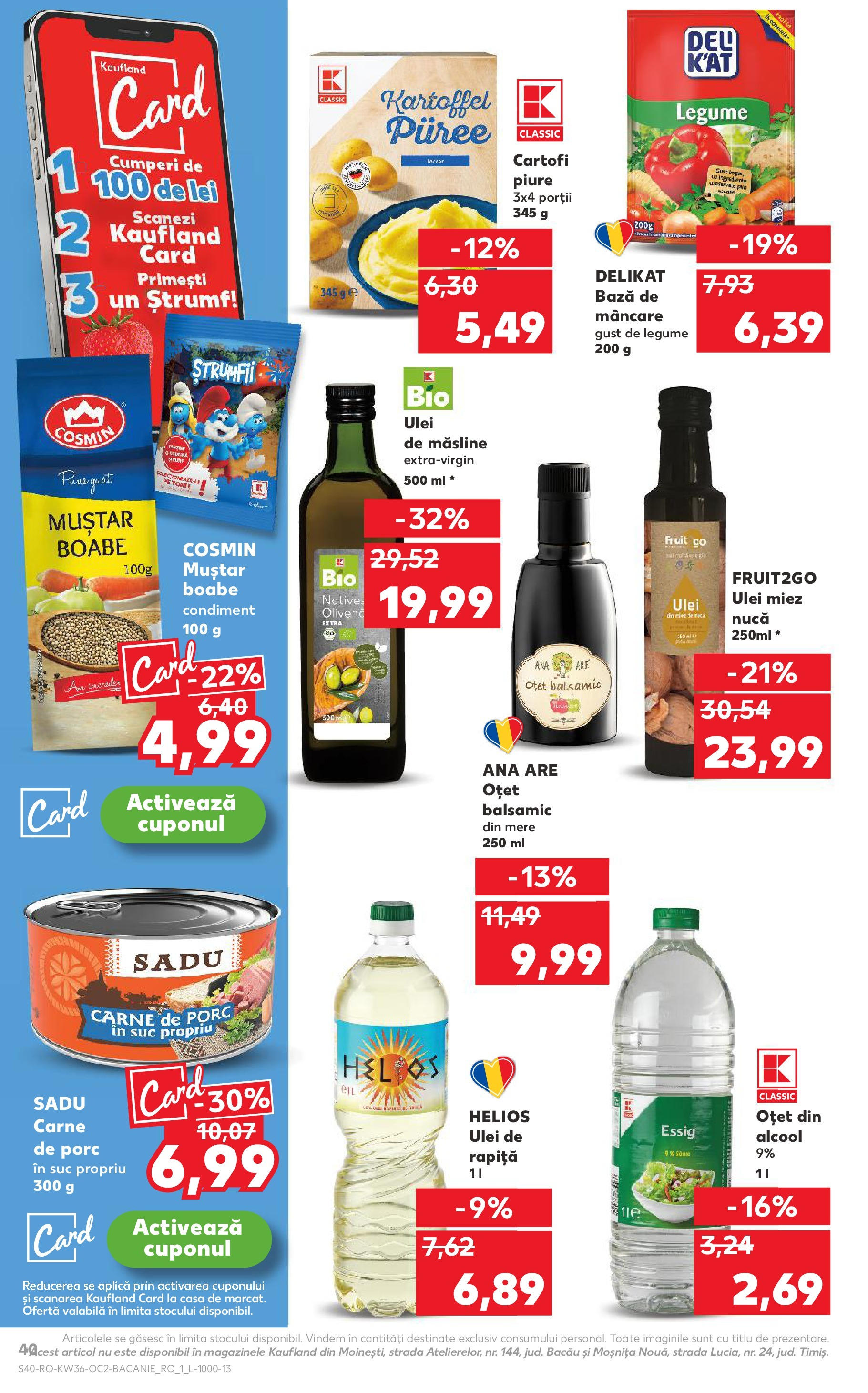 Catalog Kaufland 3 - 8 Septembrie 2025 | Pagina 40 | Produse: Măsline, Ulei, Mere, Muștar