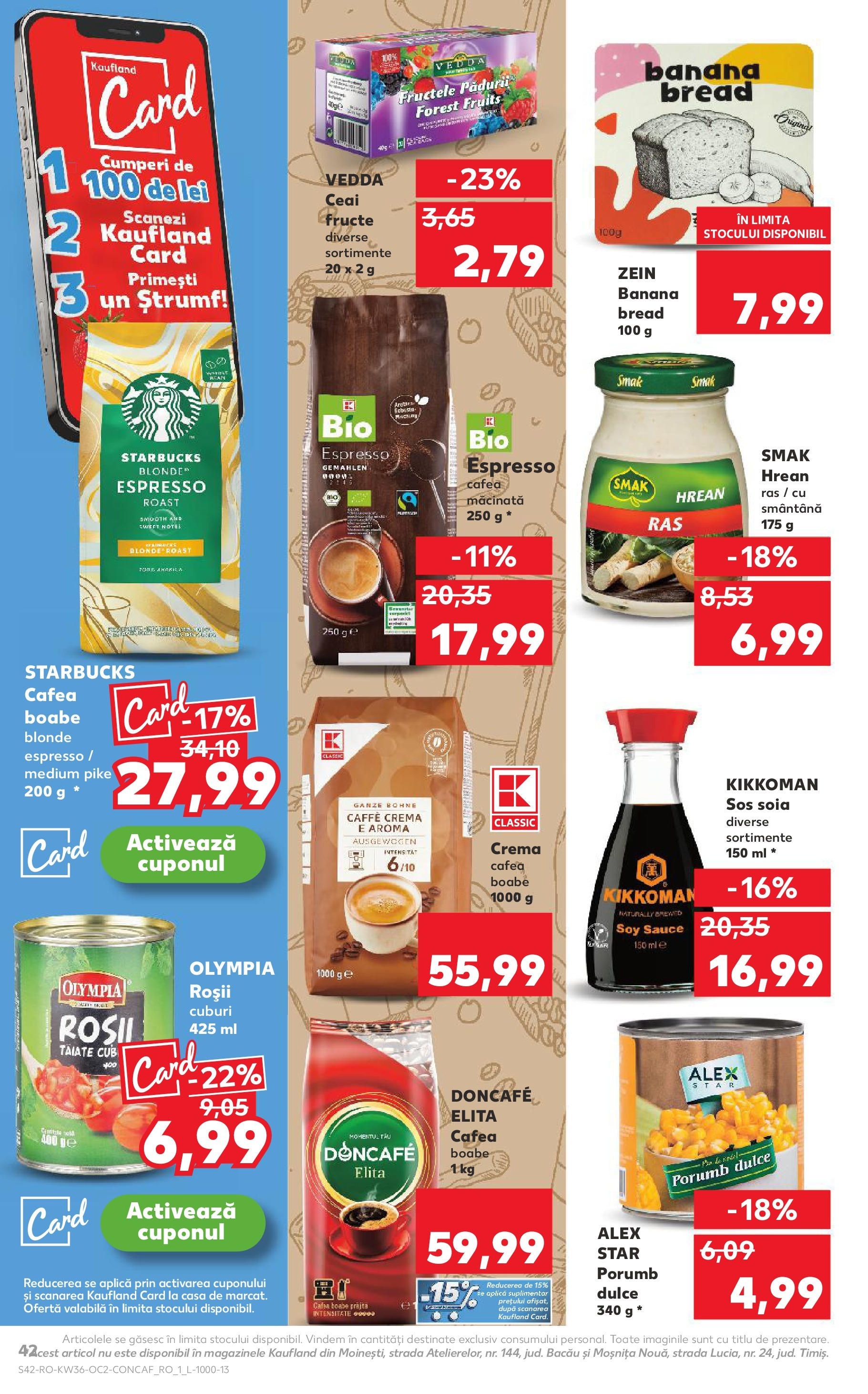 Catalog Kaufland 3 - 8 Septembrie 2025 | Pagina 42 | Produse: Roșii, Smântână, Fructe, Sos