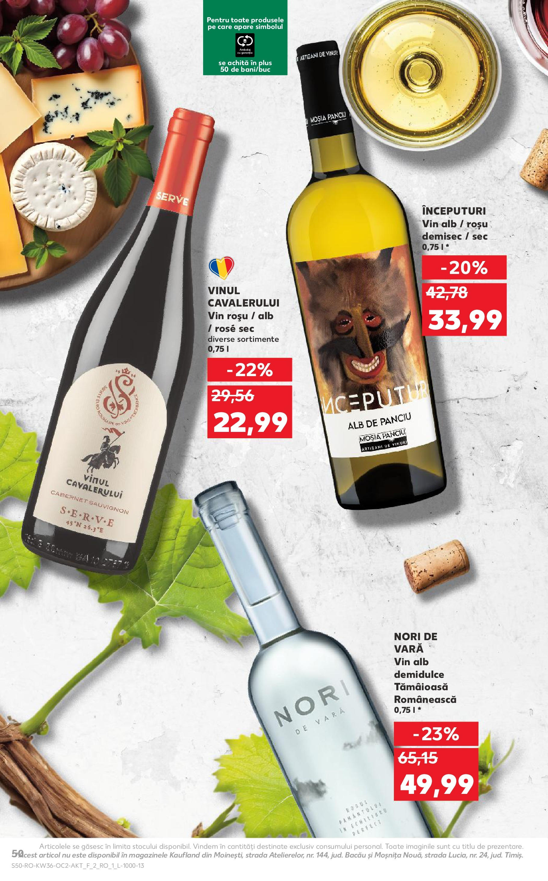Catalog Kaufland 3 - 8 Septembrie 2025 | Pagina 50 | Produse: Vin