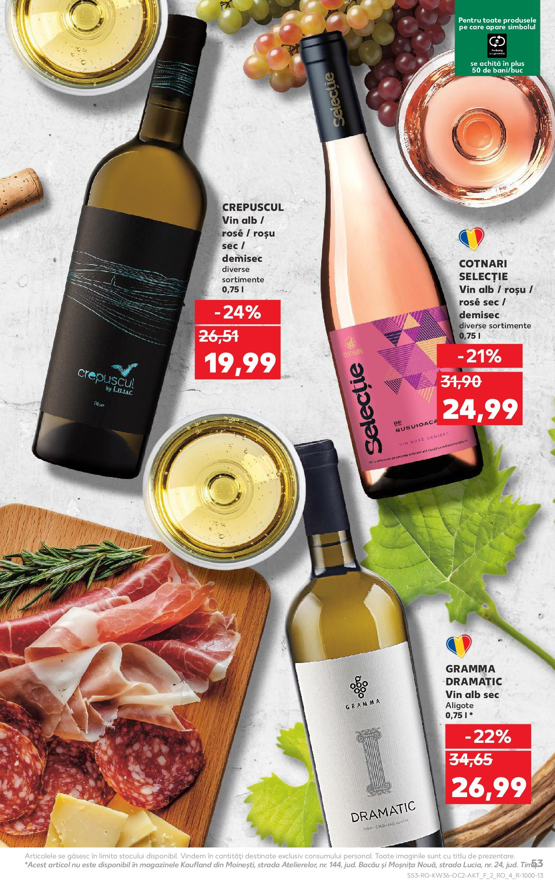 Catalog Kaufland 3 - 8 Septembrie 2025 | Pagina 53 | Produse: Vin