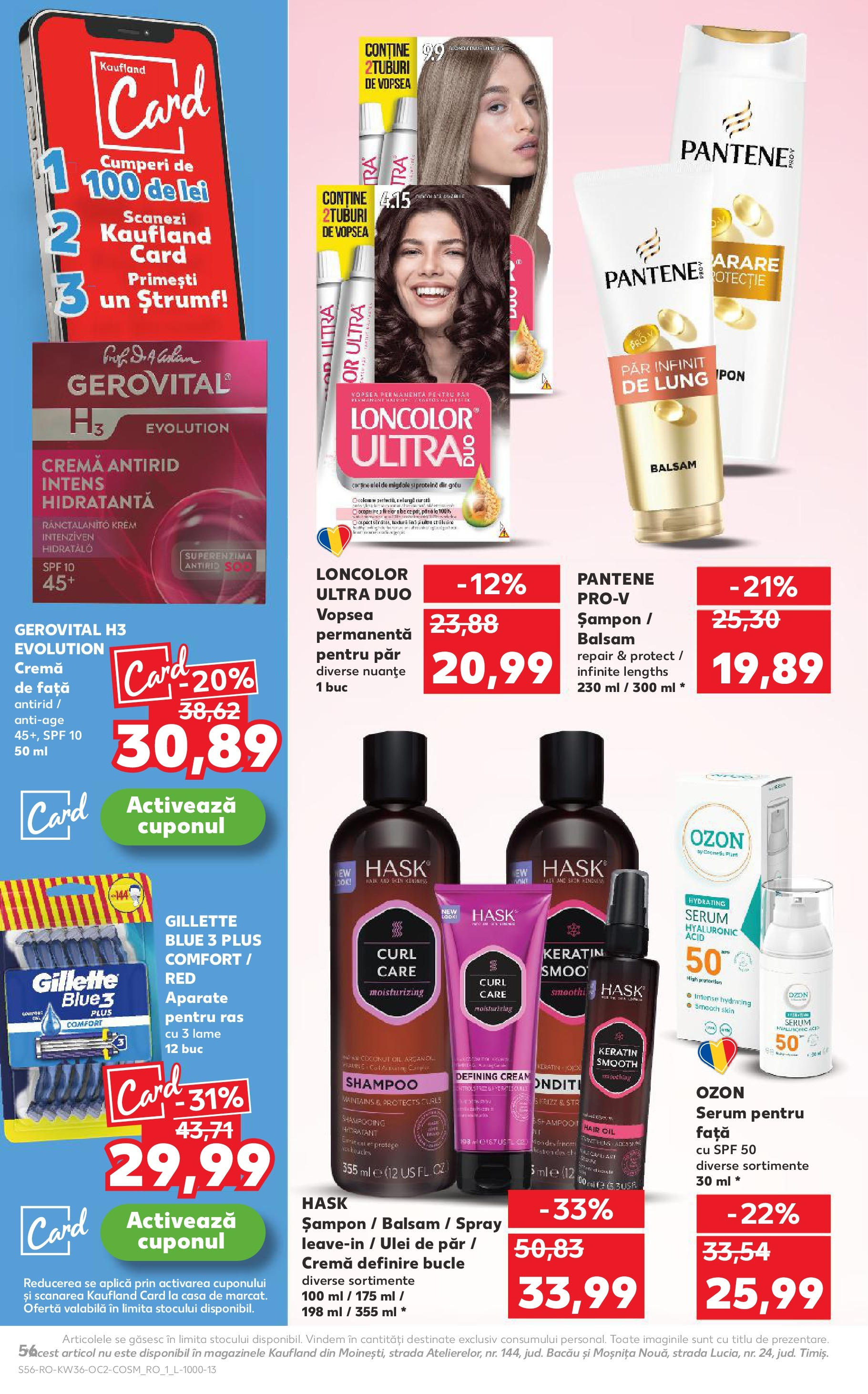Catalog Kaufland 3 - 8 Septembrie 2025 | Pagina 56 | Produse: Migdale, Șampon, Balsam, Ulei de păr