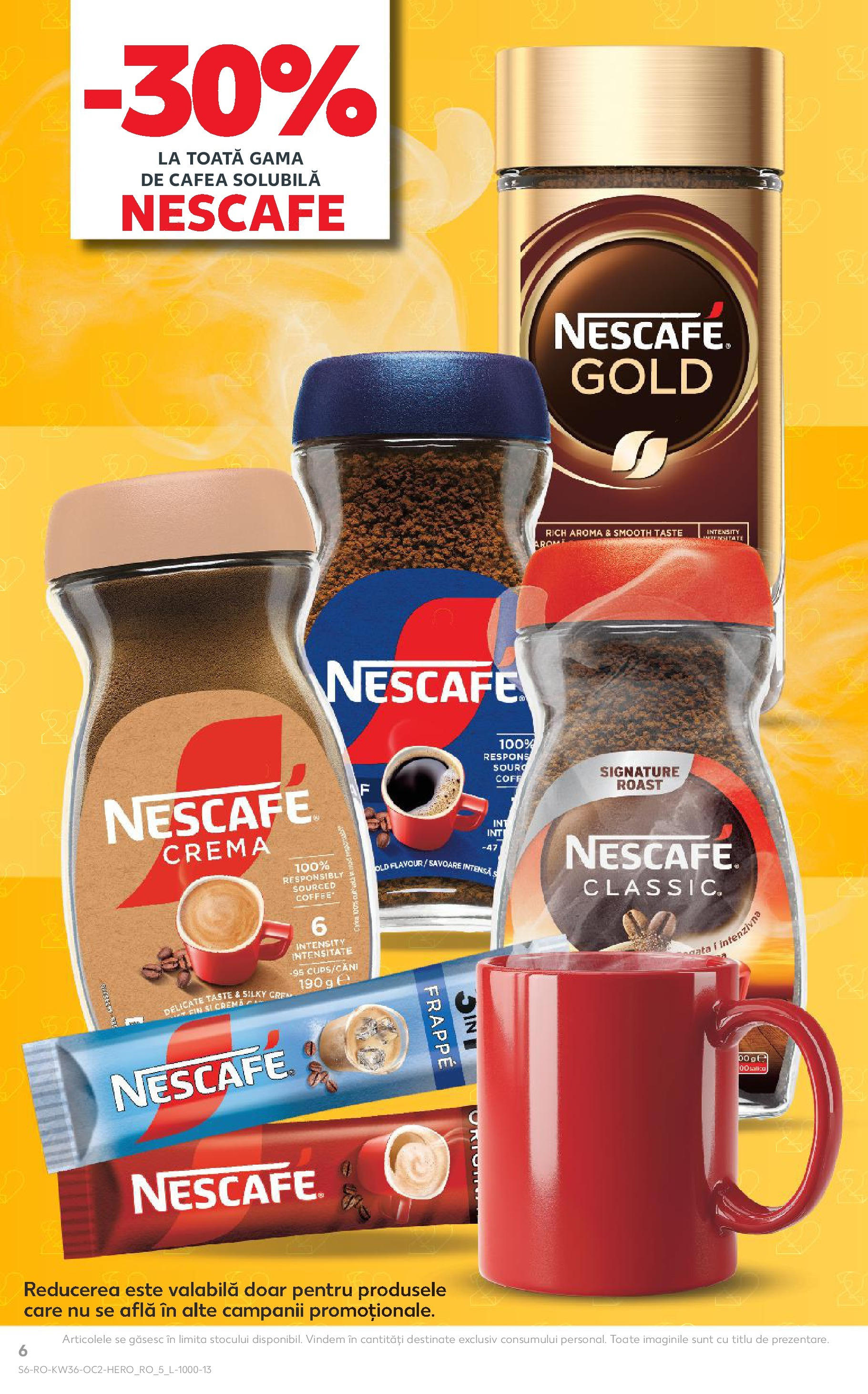 Catalog Kaufland 3 - 8 Septembrie 2025 | Pagina 6 | Produse: Cremă, Cafea