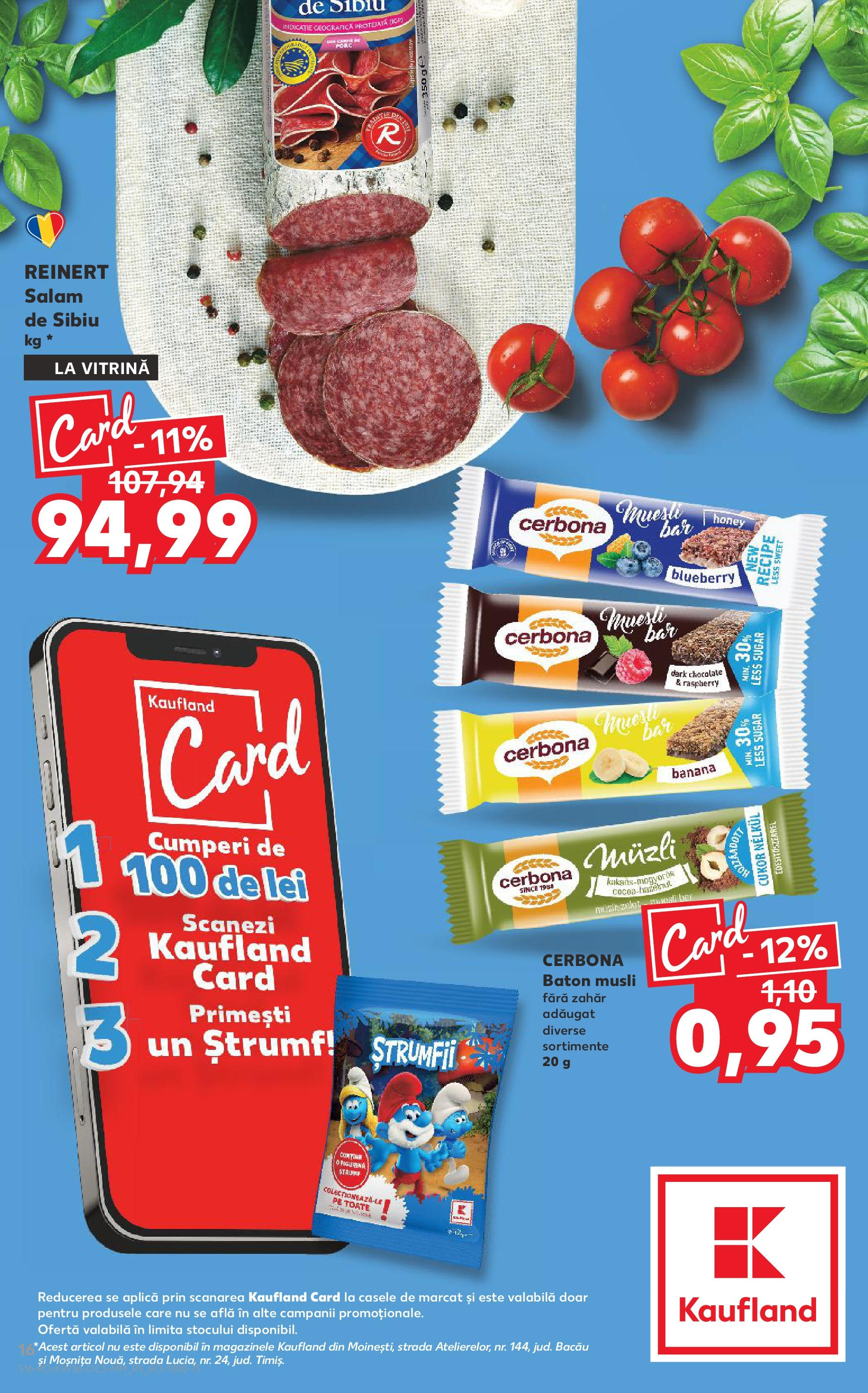 Catalog Kaufland 3 - 8 Septembrie 2025 | Pagina 16 | Produse: Vitrină, Salam, Zahăr