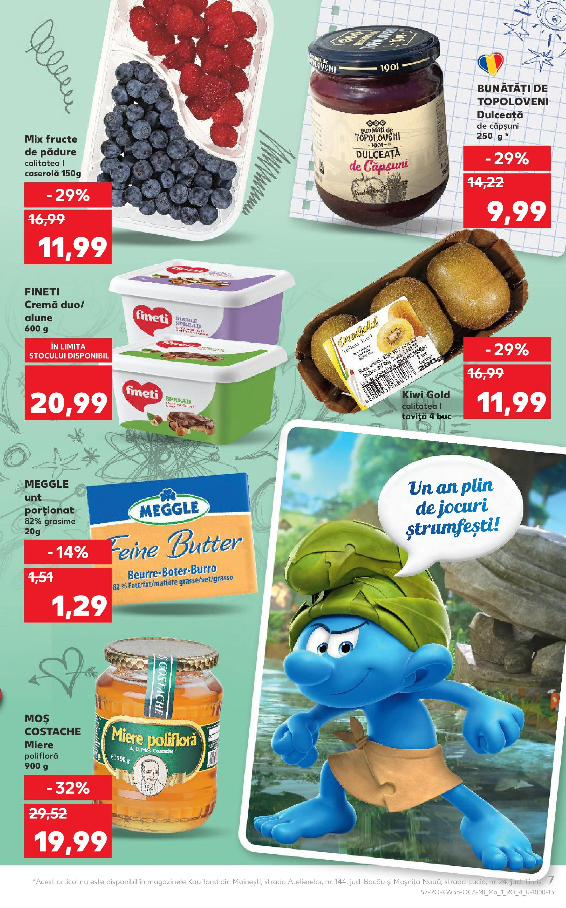 Catalog Kaufland 3 - 8 Septembrie 2025 | Pagina 7 | Produse: Alune, Cremă, Căpșuni, Fructe
