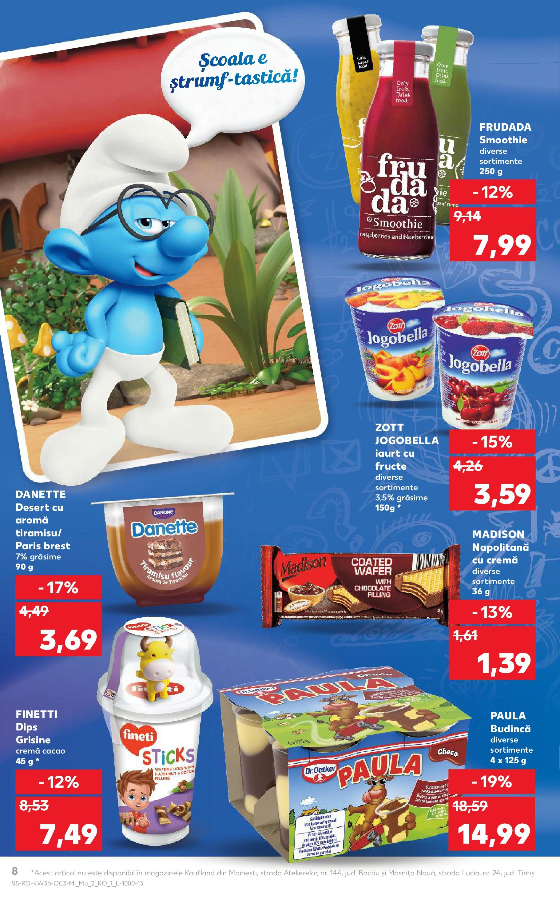 Catalog Kaufland 3 - 8 Septembrie 2025 | Pagina 8 | Produse: Cremă, Cacao, Smoothie, Fructe