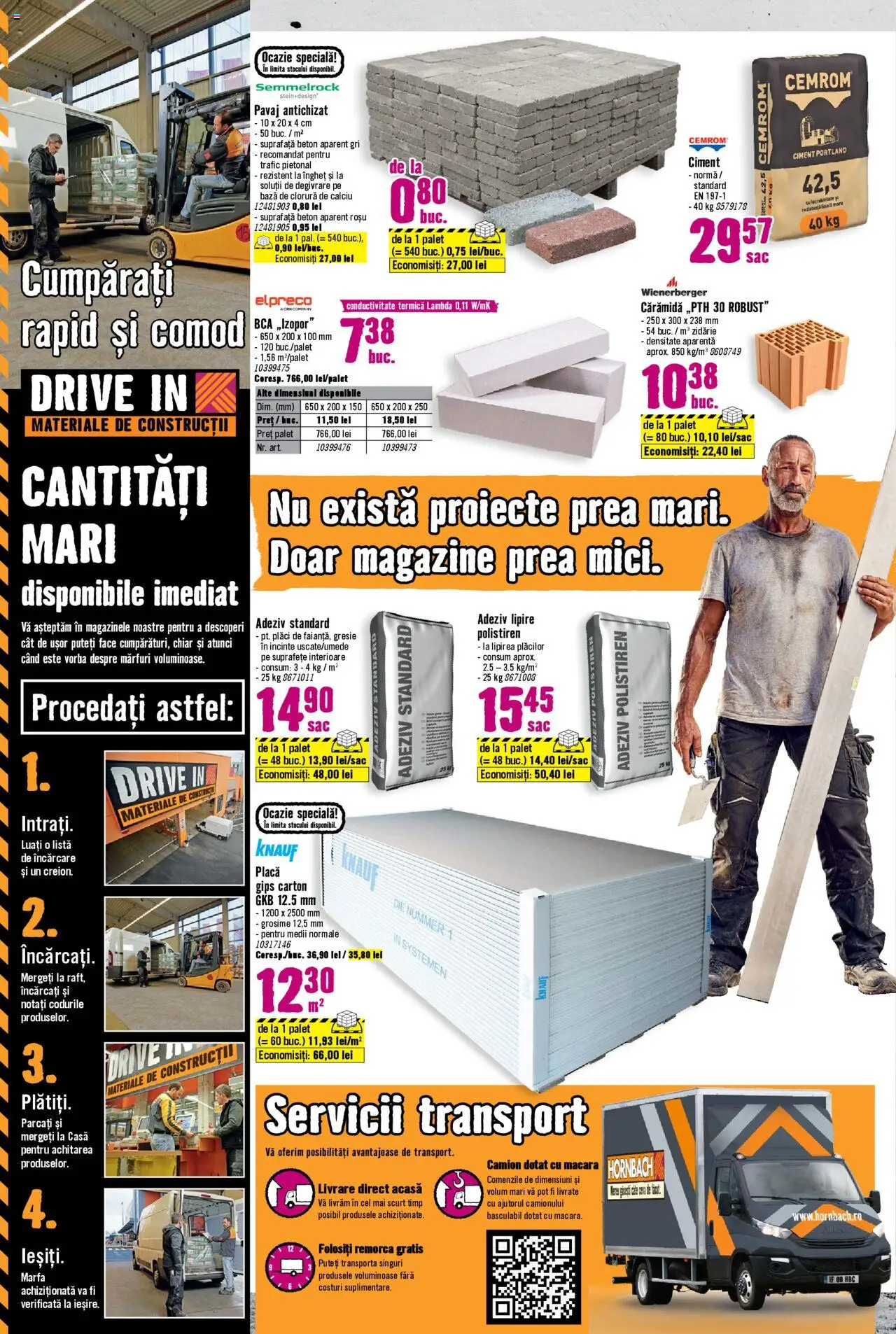 Catalog Hornbach 3 Septembrie - 1 Octombrie 2025 | Pagina 10 | Produse: Gresie, Pavaj, Polistiren, Adeziv