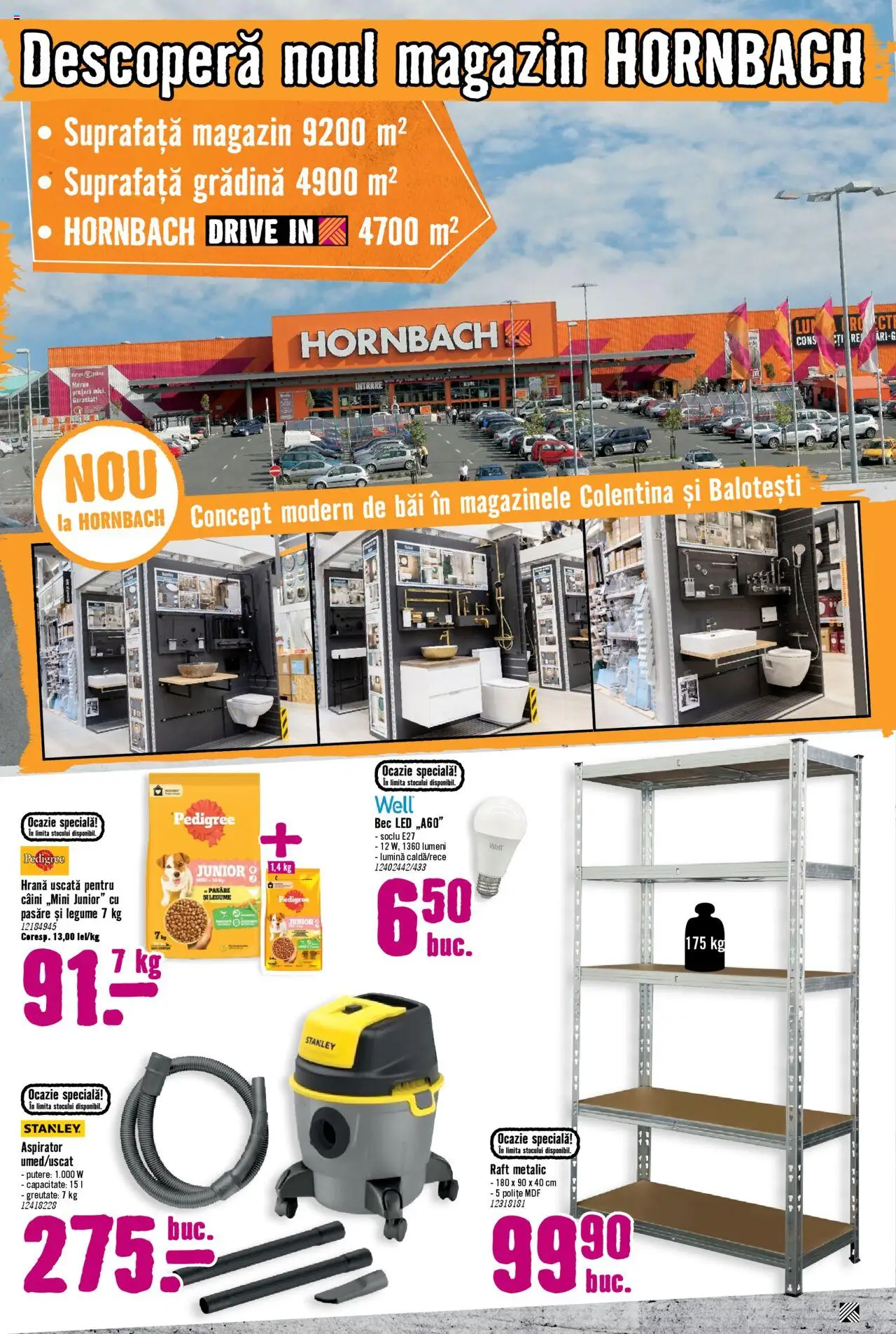 Catalog Hornbach 3 Septembrie - 1 Octombrie 2025 | Pagina 3 | Produse: Bec, Raft, Babak, Legume