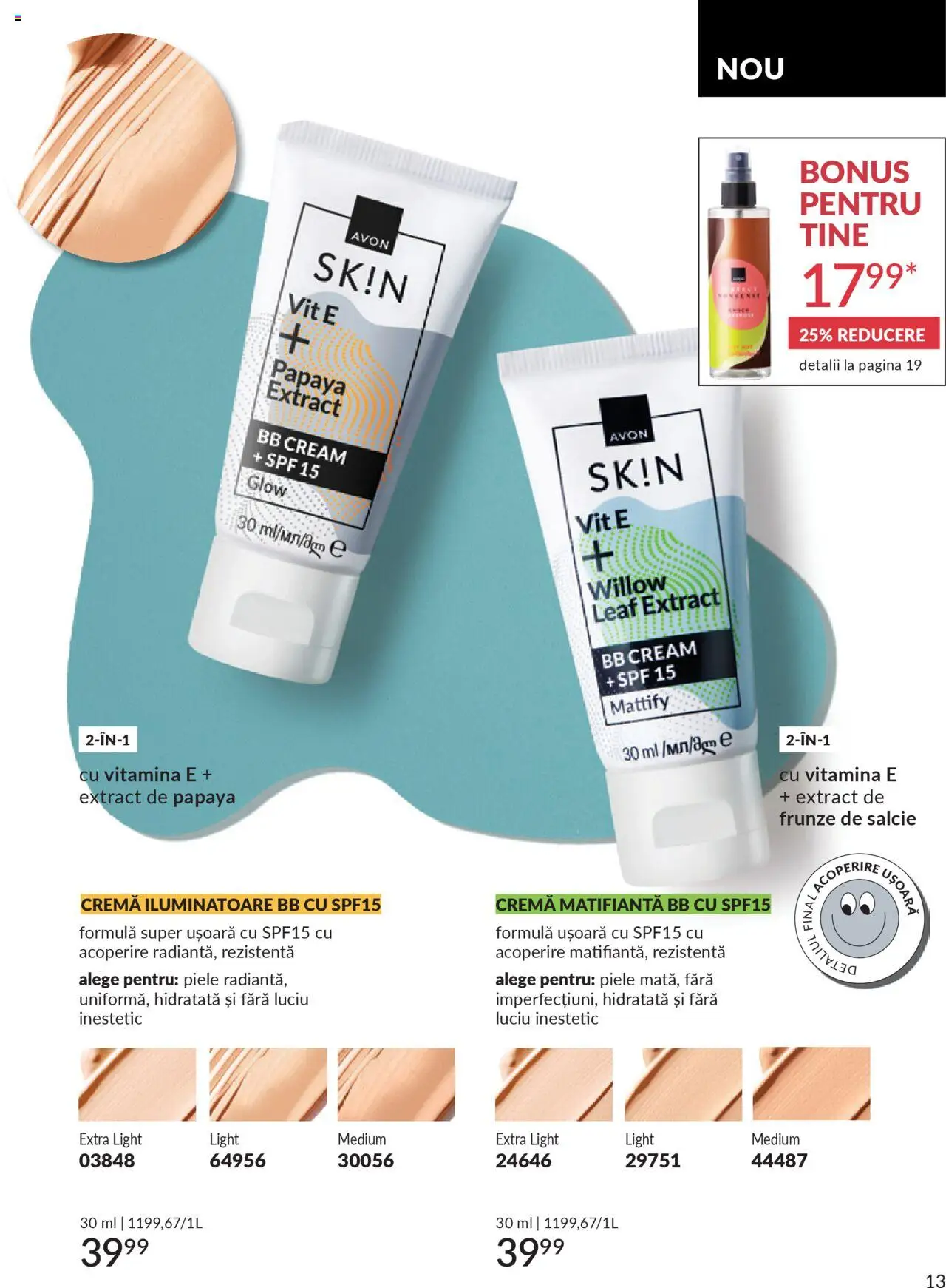 Catalog Avon 1 - 29 Septembrie 2025 | Pagina 15 | Produse: Bb cream, Cremă, Boncuklu Oyuncakları