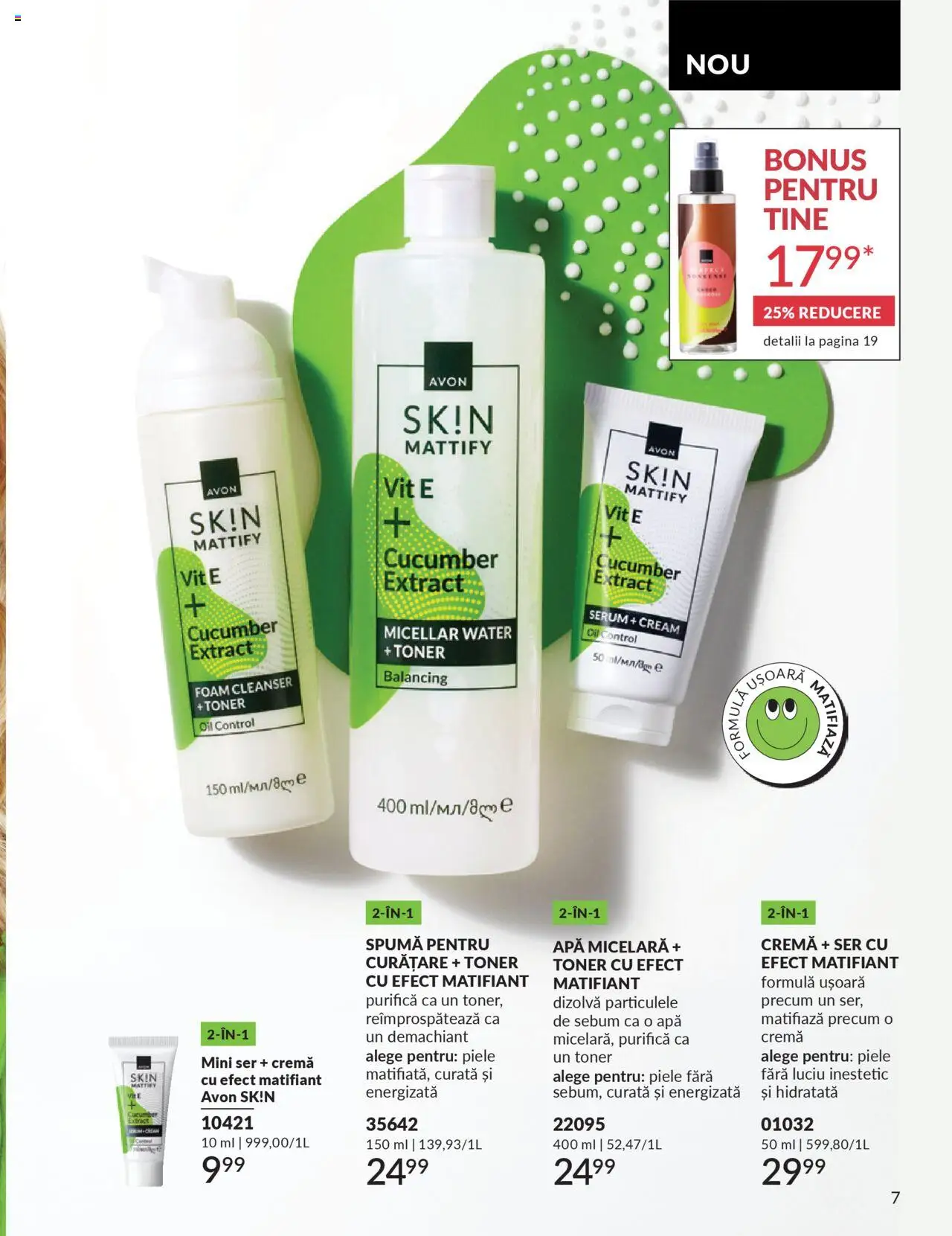 Catalog Avon 1 - 29 Septembrie 2025 | Pagina 9 | Produse: Serum, Toner, Cremă, Apă micelară