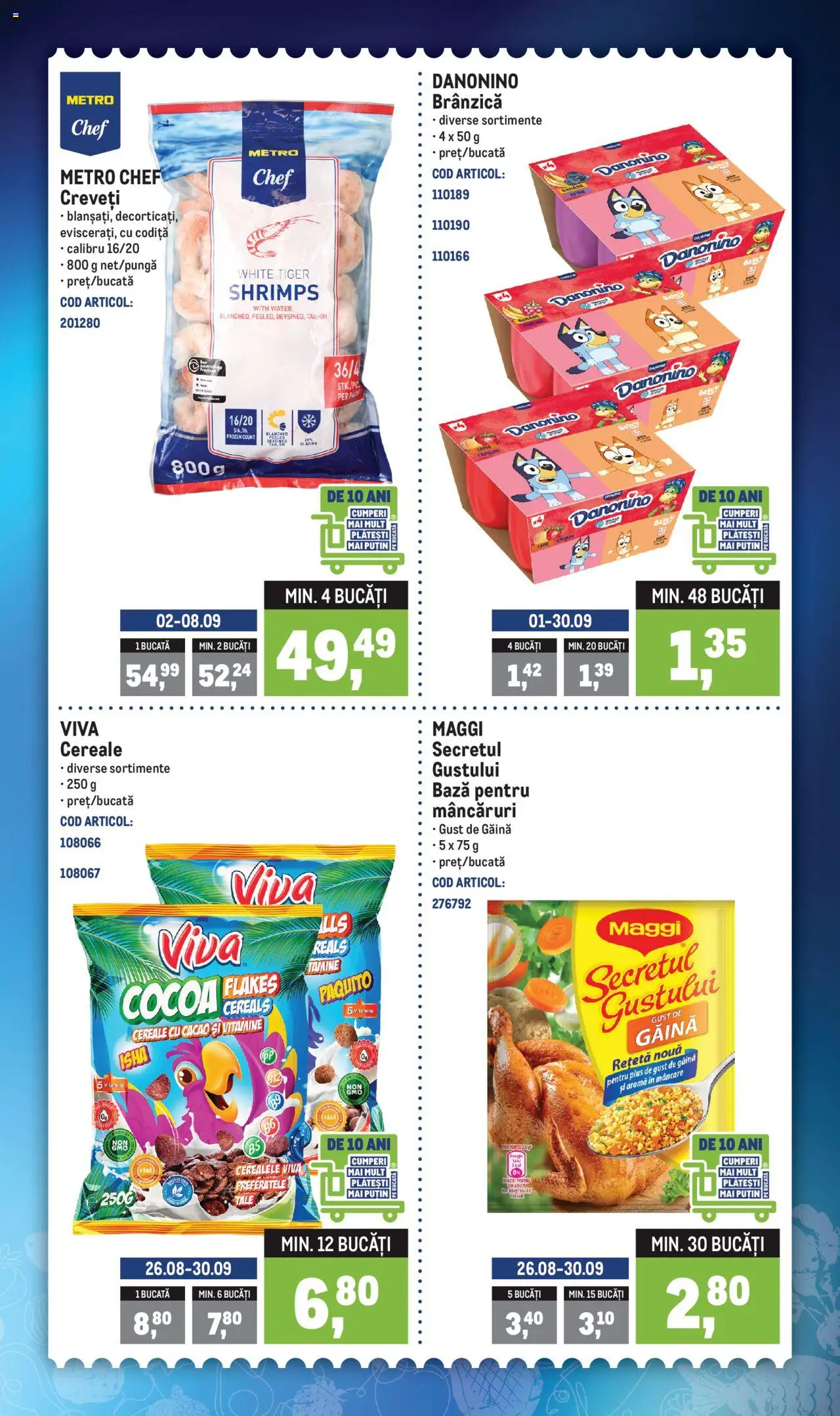 Catalog METRO 1 - 6 Septembrie 2025 | Pagina 2 | Produse: Cereale, Cacao