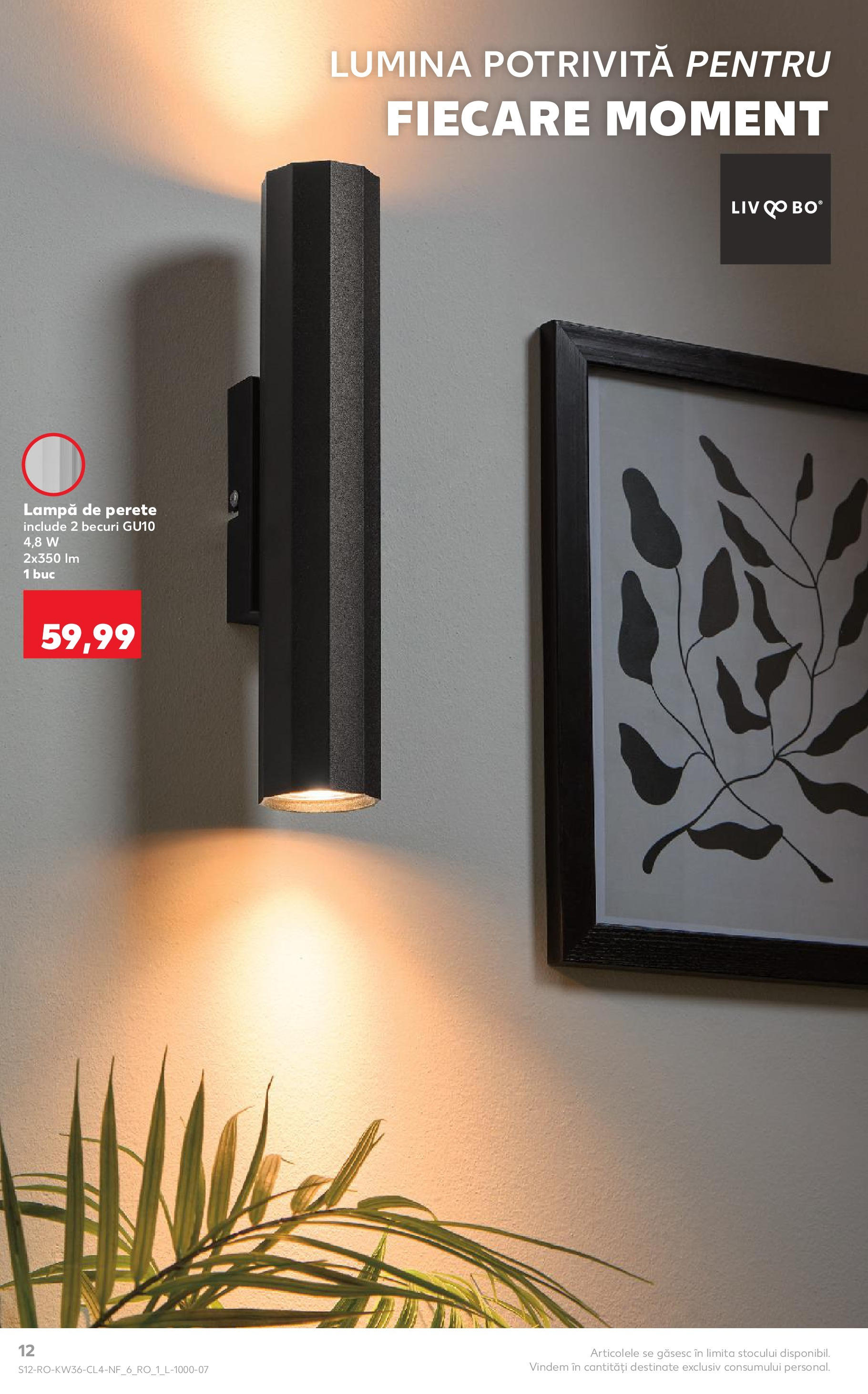 Catalog Kaufland 3 - 8 Septembrie 2025 | Pagina 12 | Produse: Tavuk suyu, Lampă