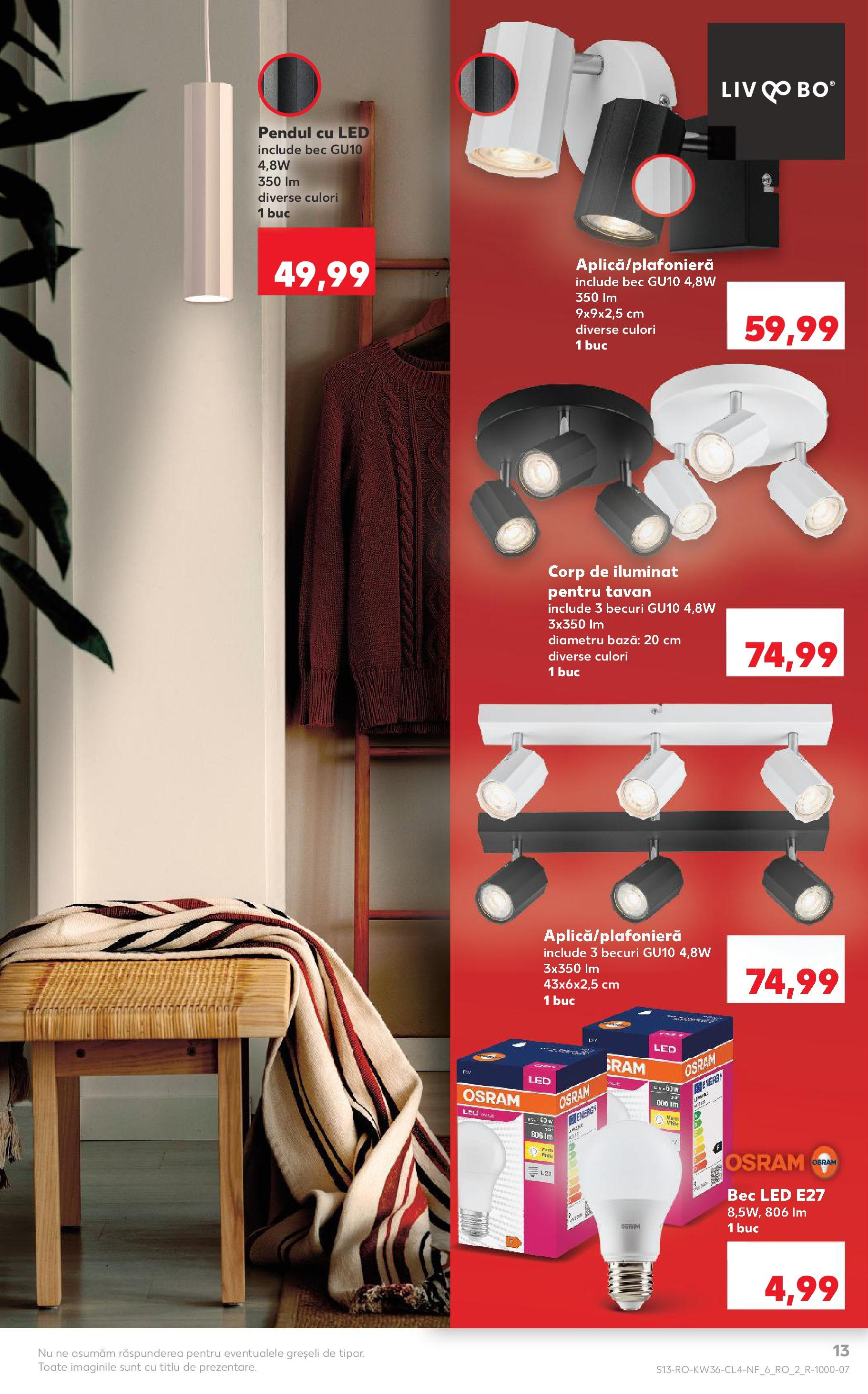 Catalog Kaufland 3 - 8 Septembrie 2025 | Pagina 13 | Produse: Bec, Babak