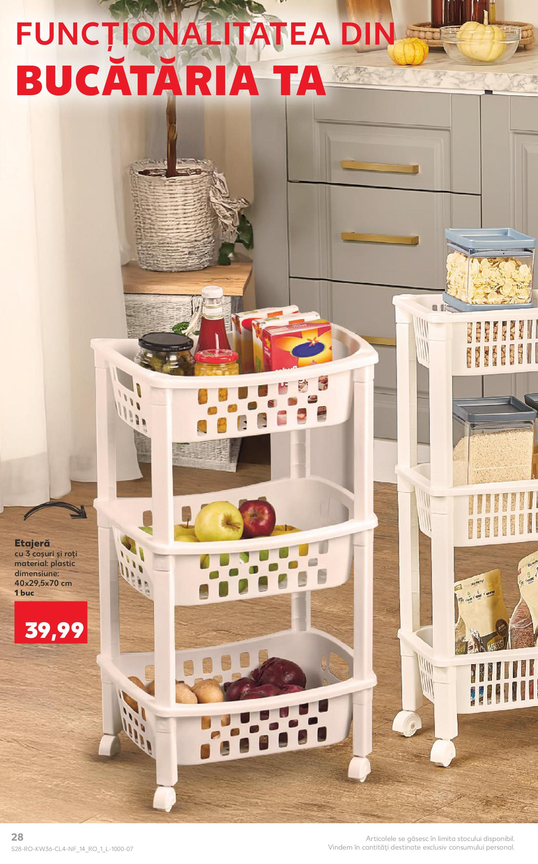 Catalog Kaufland 3 - 8 Septembrie 2025 | Pagina 28 | Produse: Etajeră
