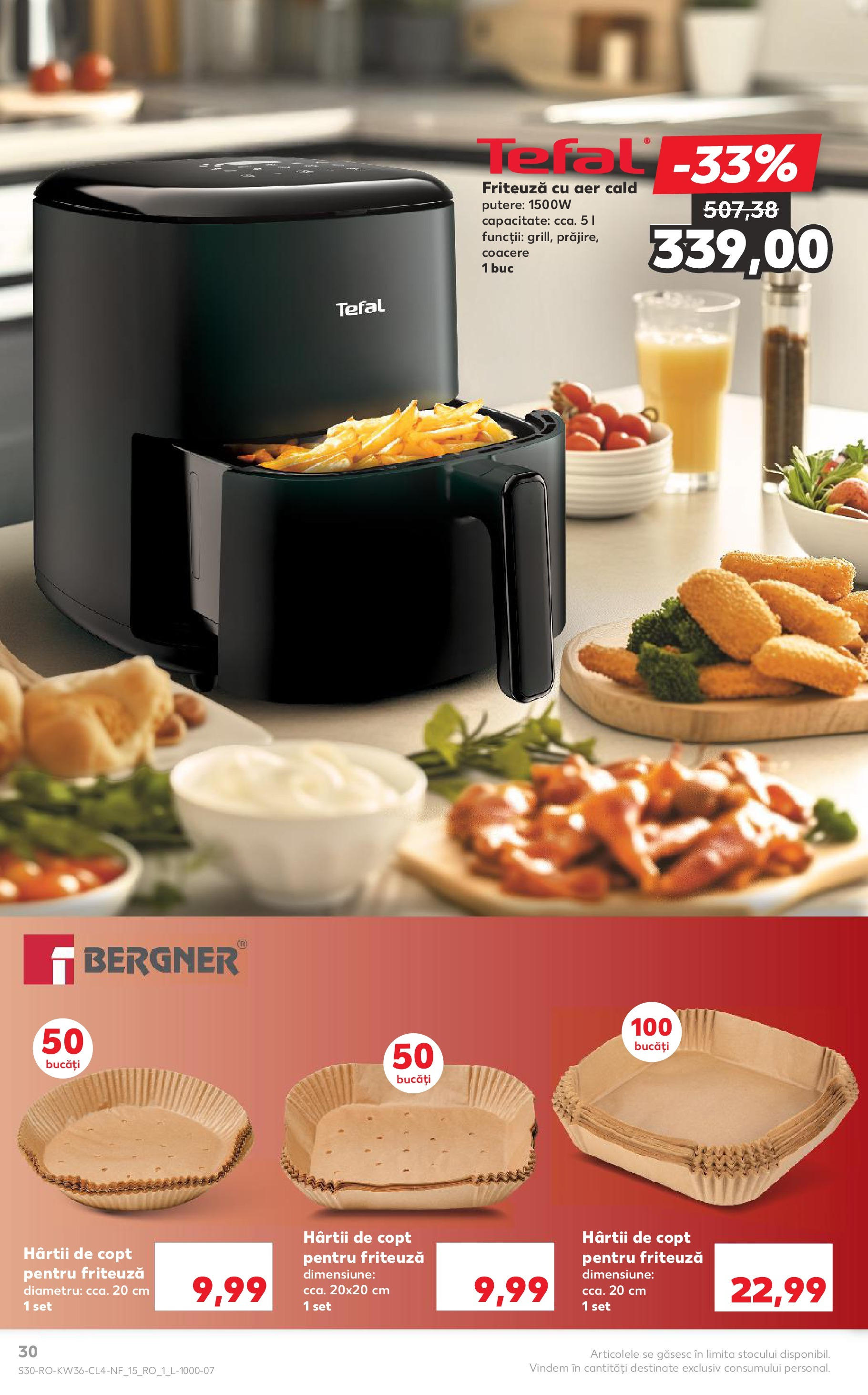 Catalog Kaufland 3 - 8 Septembrie 2025 | Pagina 30 | Produse: Ginseng, Friteuză