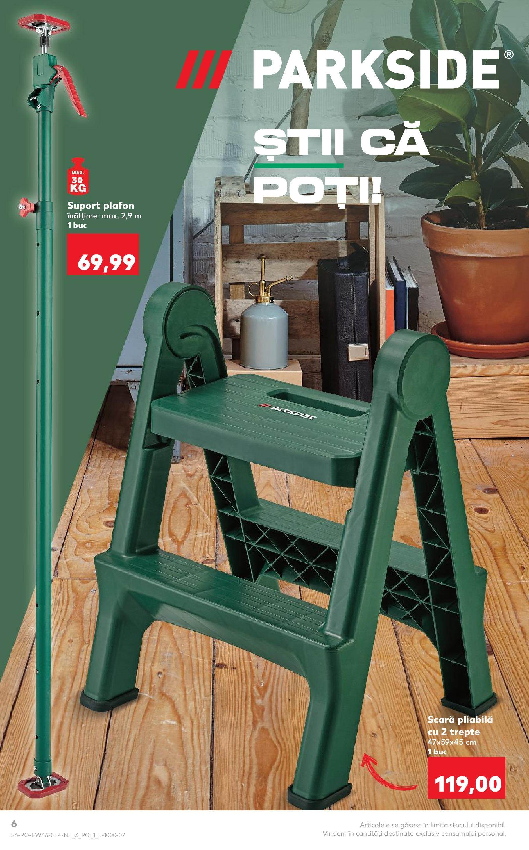 Catalog Kaufland 3 - 8 Septembrie 2025 | Pagina 6 | Produse: Scară