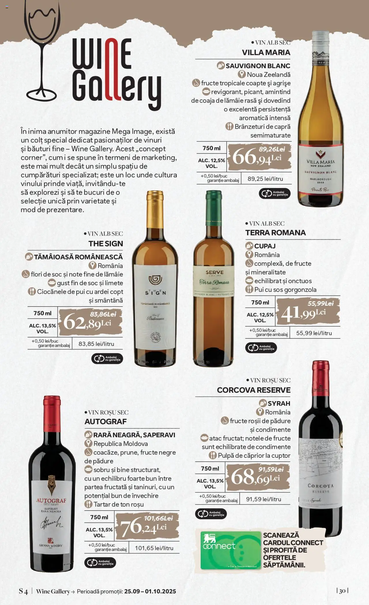 Catalog Mega Image 4 - 30 Septembrie 2025 | Pagina 30 | Produse: Cuptor, Ardei, Vin, Fructe