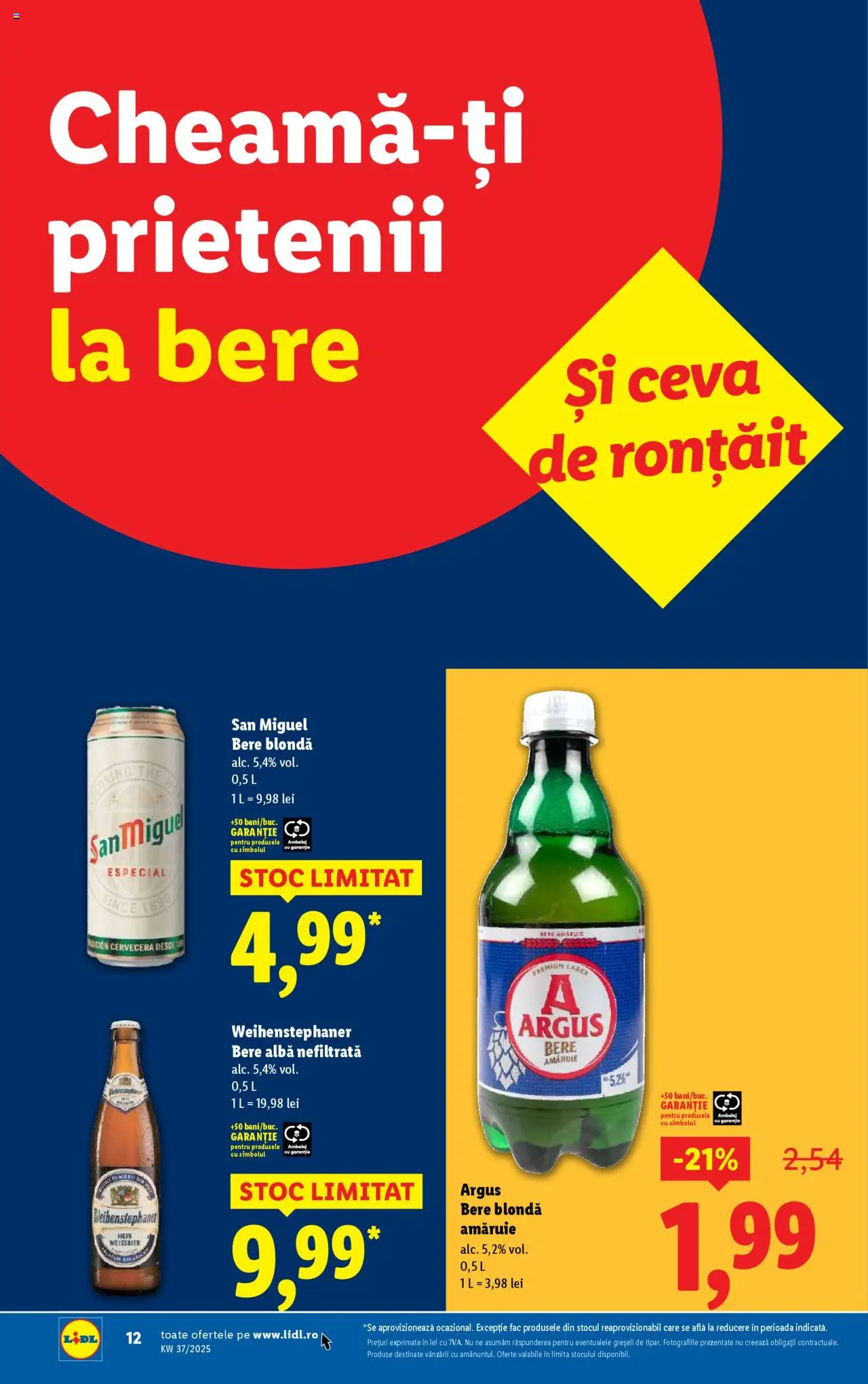 Catalog LIDL 8 - 13 Septembrie 2025 | Pagina 12 | Produse: Bere