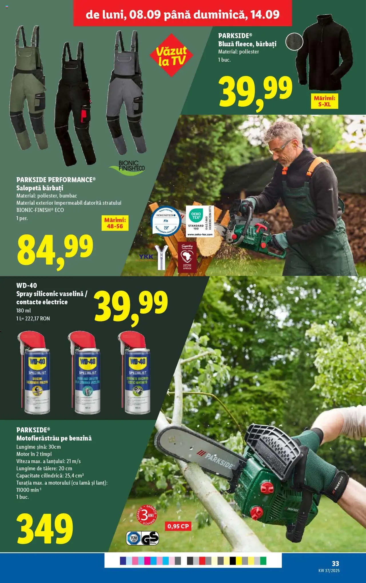 Catalog LIDL 8 - 13 Septembrie 2025 | Pagina 33 | Produse: Bluză, Salopetă