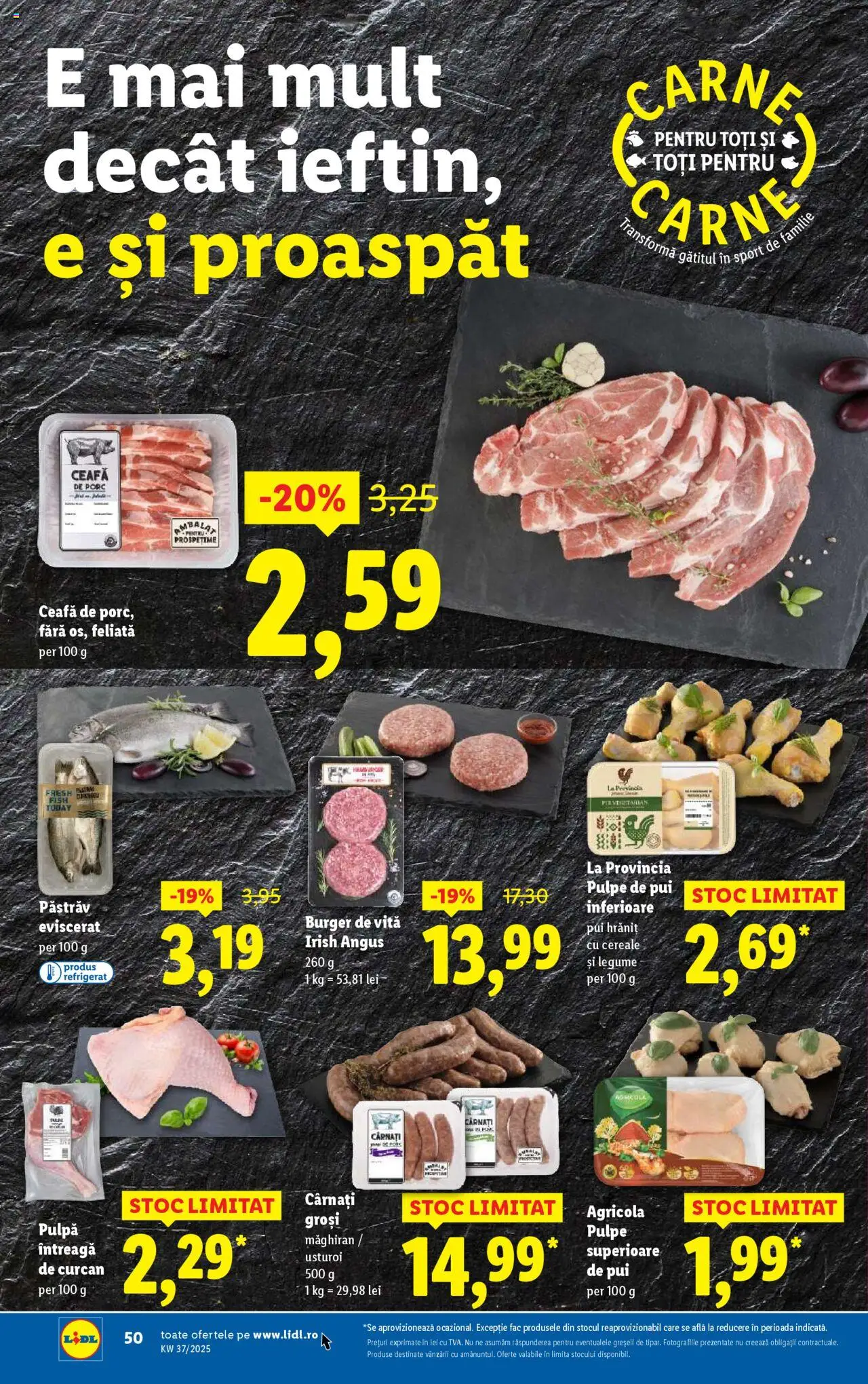 Catalog LIDL 8 - 13 Septembrie 2025 | Pagina 50 | Produse: Keçeli kalem, Cereale, Cârnați, Usturoi