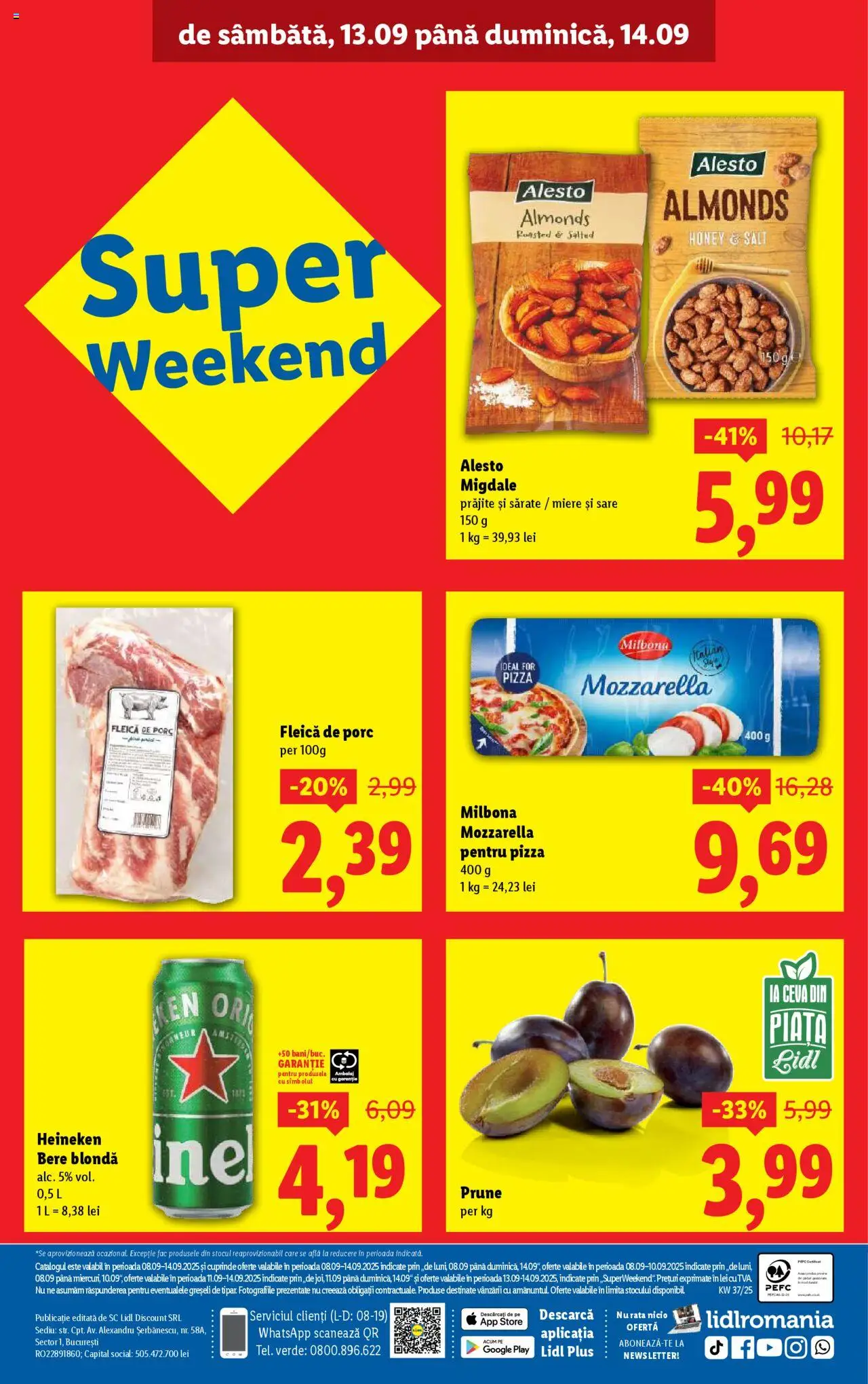 Catalog LIDL 8 - 13 Septembrie 2025 | Pagina 68 | Produse: Migdale, Prune, Fleică, Sare