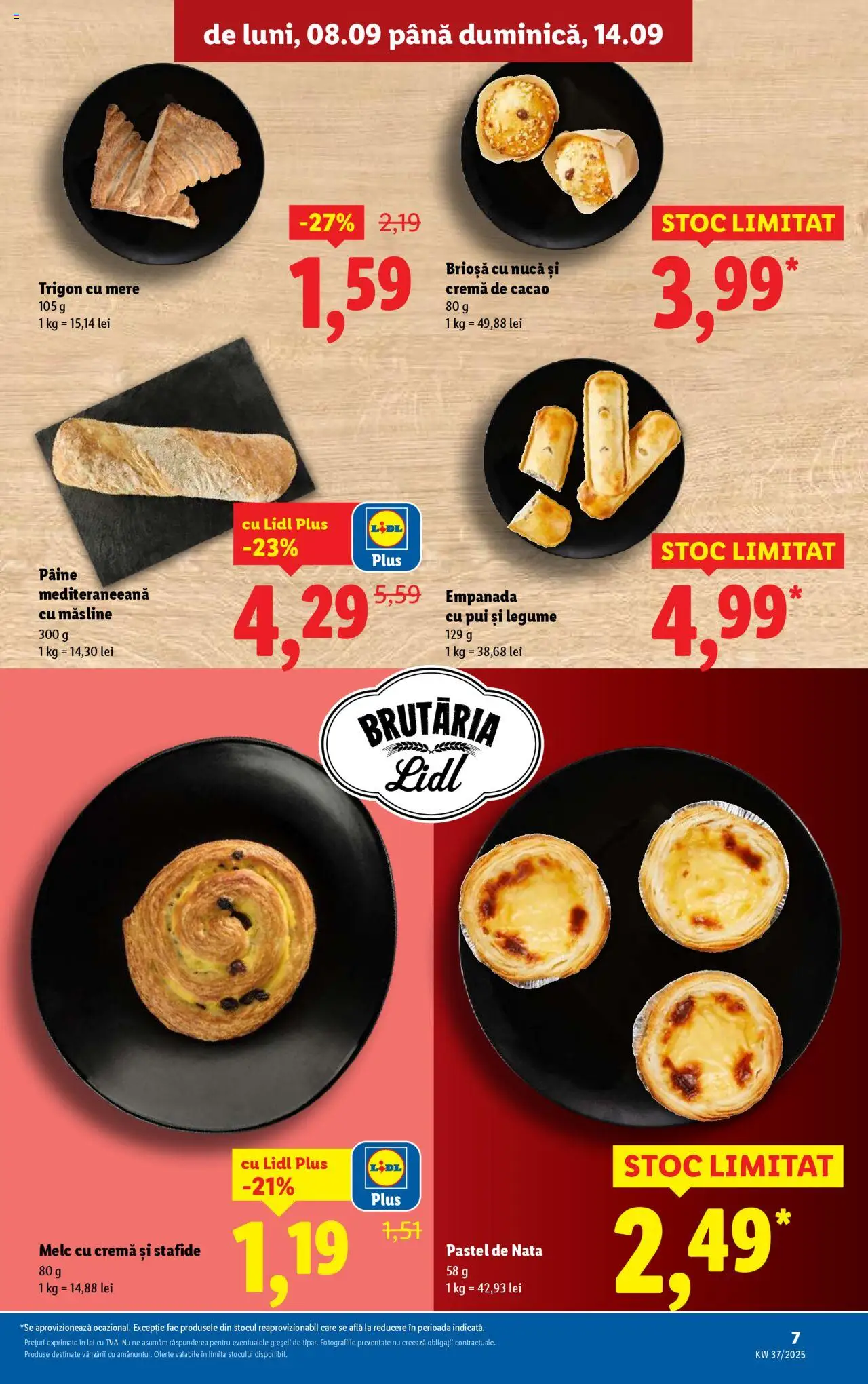 Catalog LIDL 8 - 13 Septembrie 2025 | Pagina 7 | Produse: Hacıyatmaz Kedi Oyuncağı, Pâine, Mere, Cacao