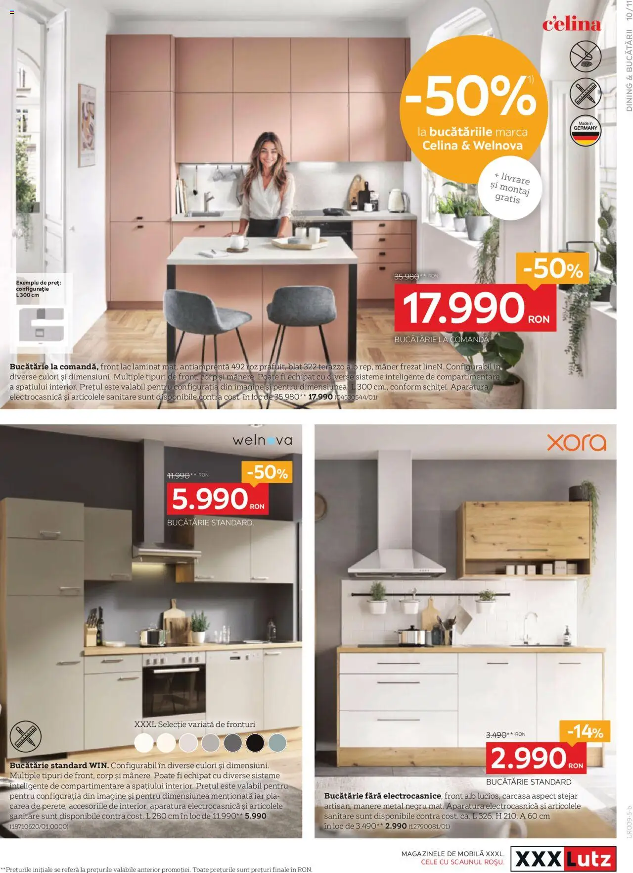 Catalog XXXLutz 1 - 29 Septembrie 2025 | Pagina 11 | Produse: Carcasă, Mâner, Bucătărie