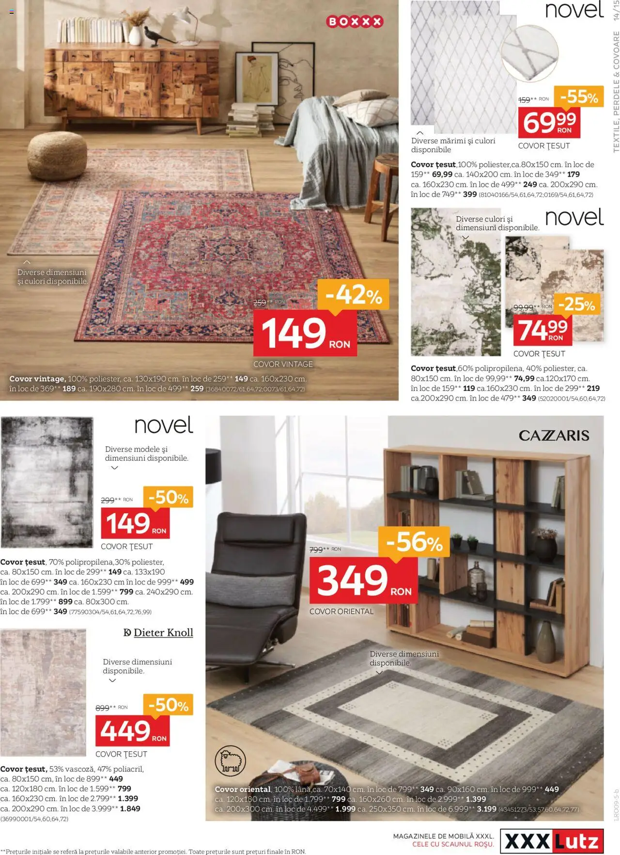 Catalog XXXLutz 1 - 29 Septembrie 2025 | Pagina 15 | Produse: Covor