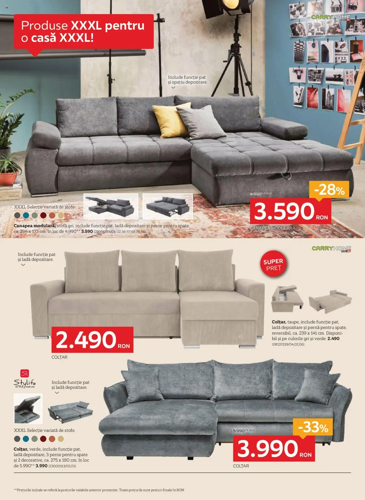 Catalog XXXLutz 1 - 29 Septembrie 2025 | Pagina 8 | Produse: Pat, Pernă, Canapea, Colțar