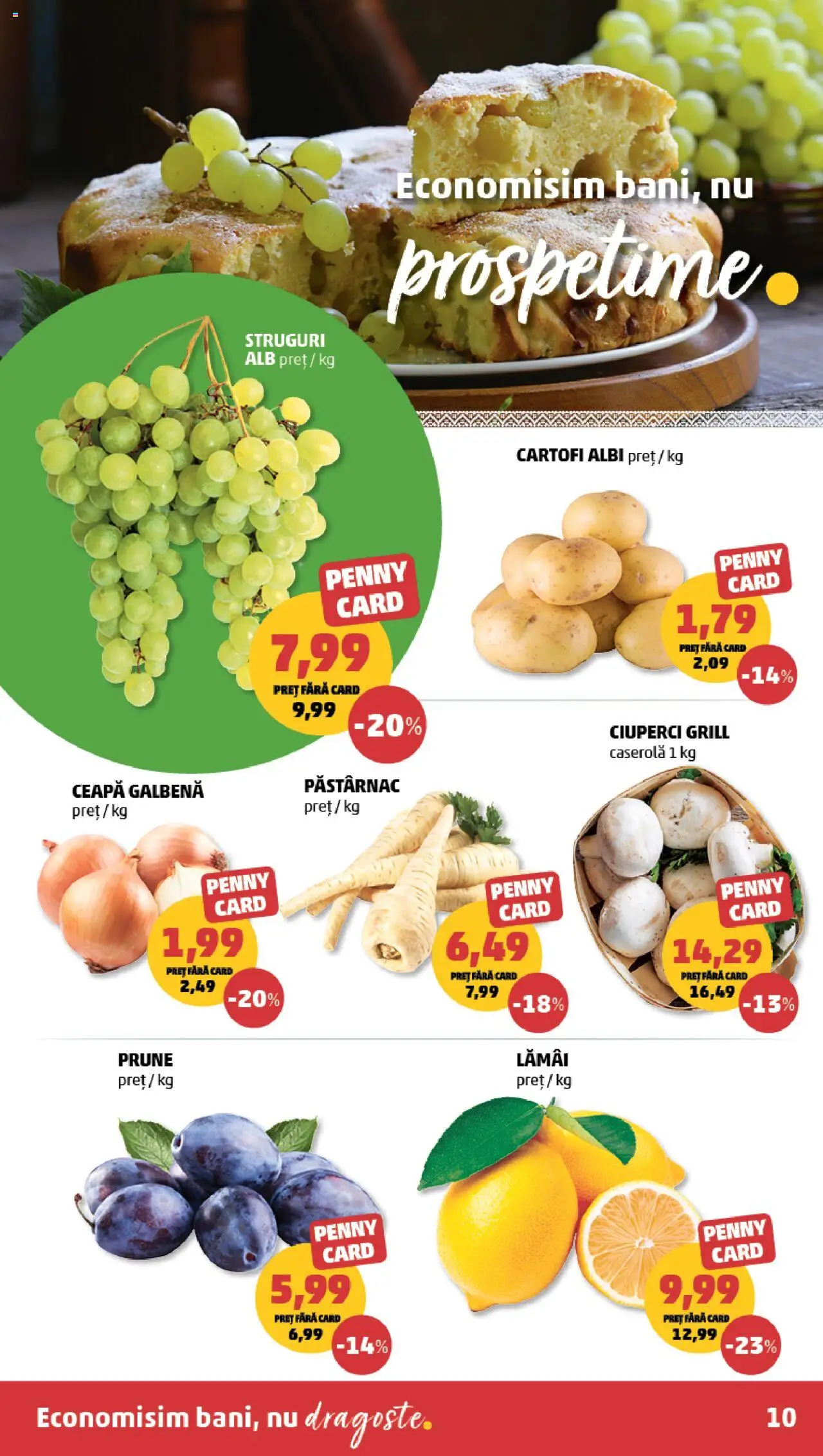 Catalog PENNY Market 3 - 8 Septembrie 2025 | Pagina 10 | Produse: Struguri, Press Kemik, Ceapă galbenă, Ciuperci