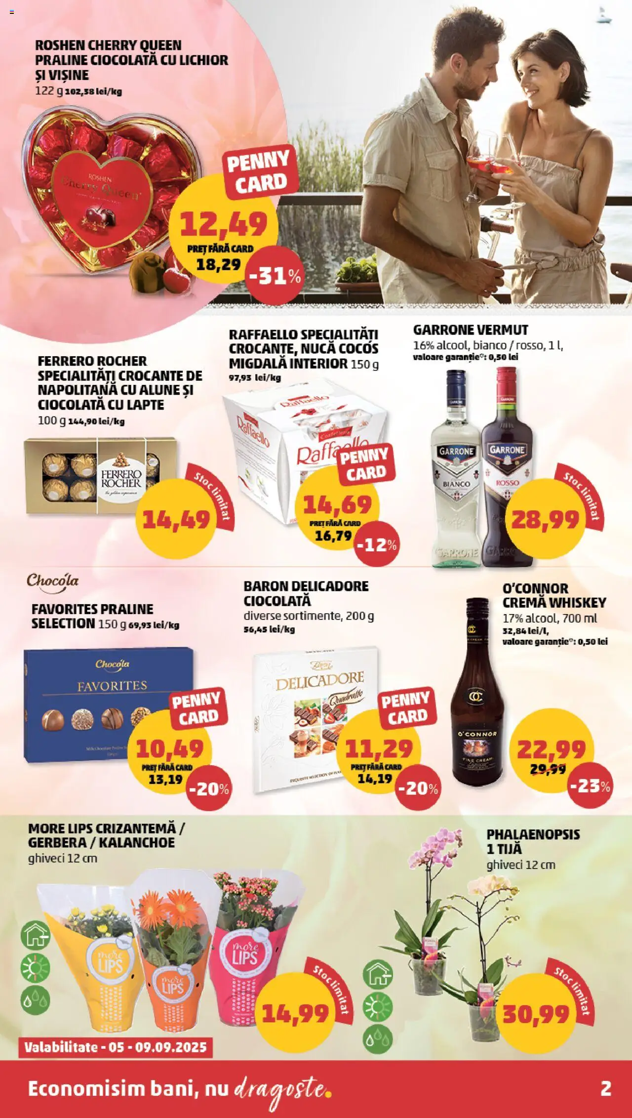 Catalog PENNY Market 3 - 8 Septembrie 2025 | Pagina 2 | Produse: Alune, Praline, Cremă, Soda
