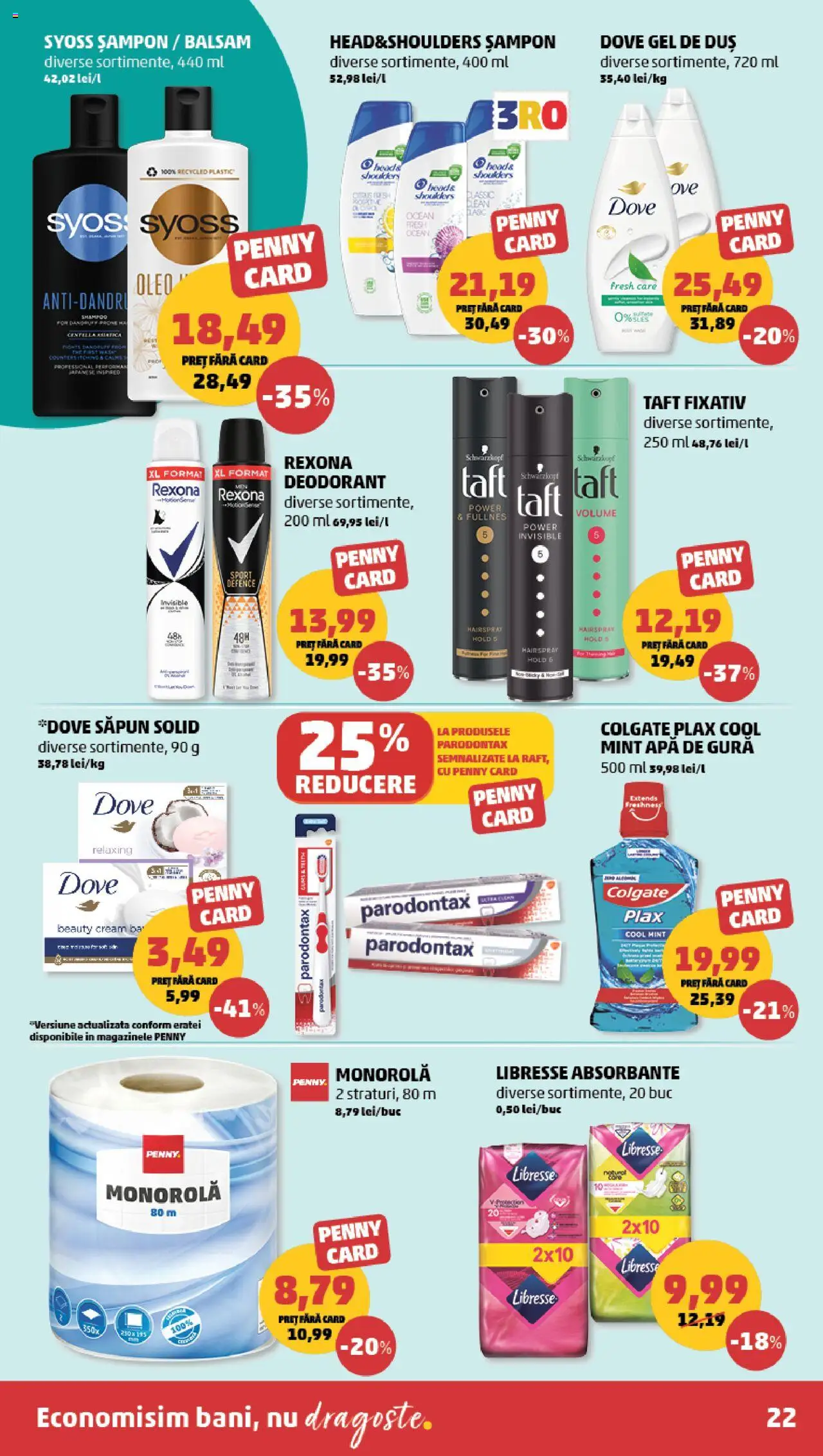 Catalog PENNY Market 3 - 8 Septembrie 2025 | Pagina 22 | Produse: Pomelo, Balsam, Apă de gură, Apă