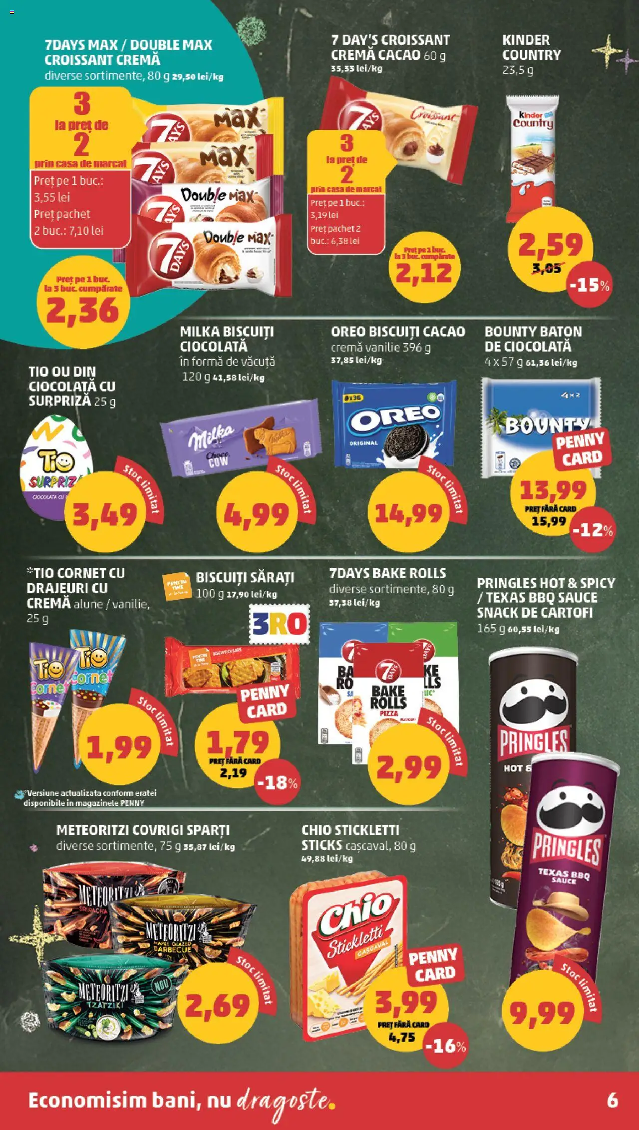 Catalog PENNY Market 3 - 8 Septembrie 2025 | Pagina 6 | Produse: Alune, Cremă, Cacao, Biscuiți