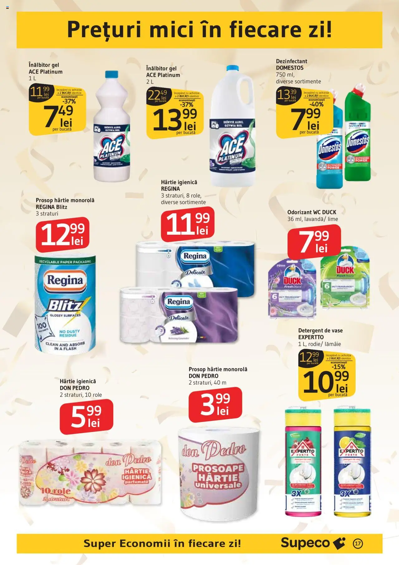 Catalog Supeco 4 - 16 Septembrie 2025 | Pagina 17 | Produse: Lime, Mici, Detergent, Gel dezinfectant