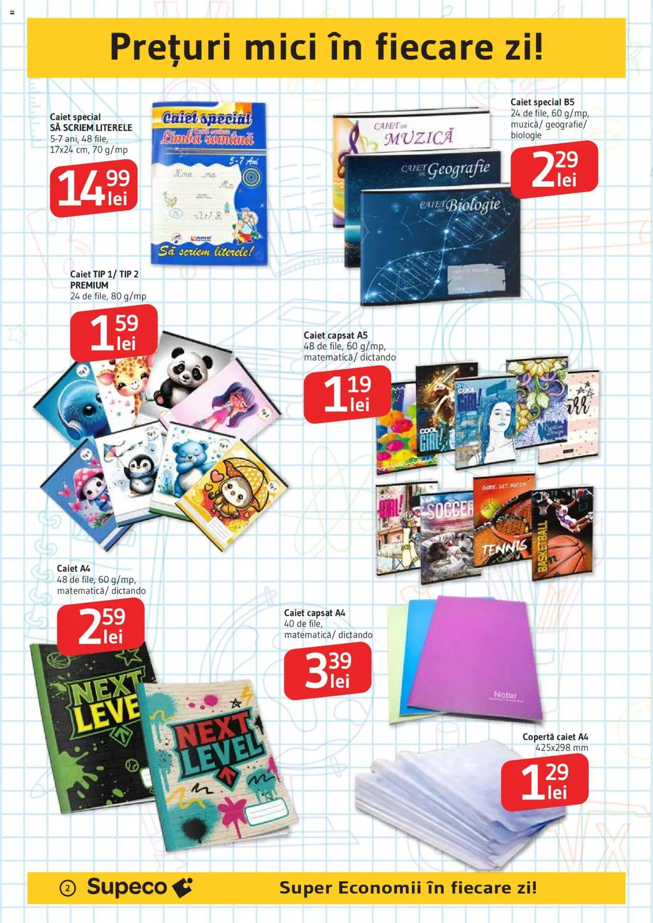 Catalog Supeco 4 - 16 Septembrie 2025 | Pagina 2 | Produse: Mici