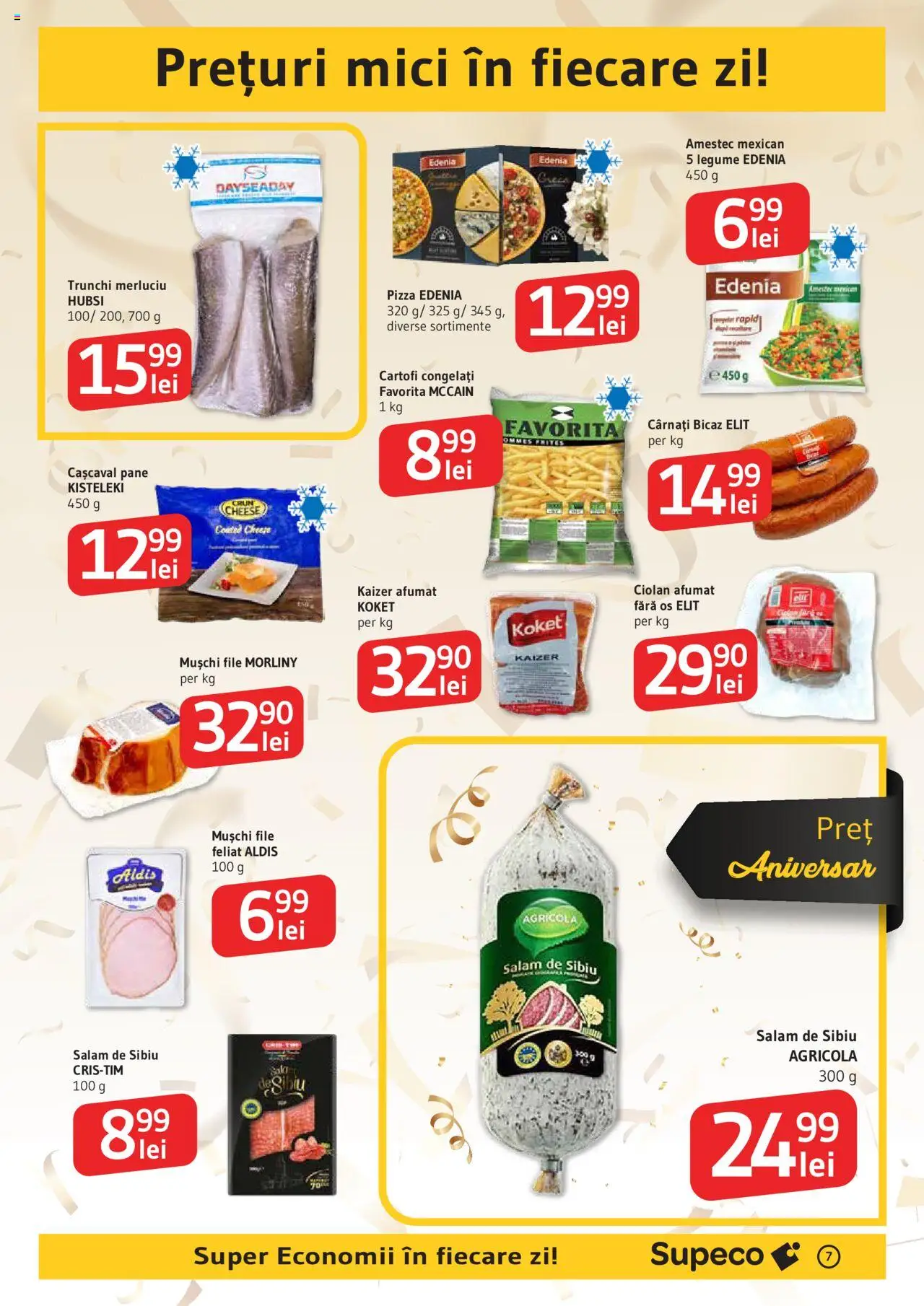 Catalog Supeco 4 - 16 Septembrie 2025 | Pagina 7 | Produse: Cașcaval, Mici, Salam, Legume