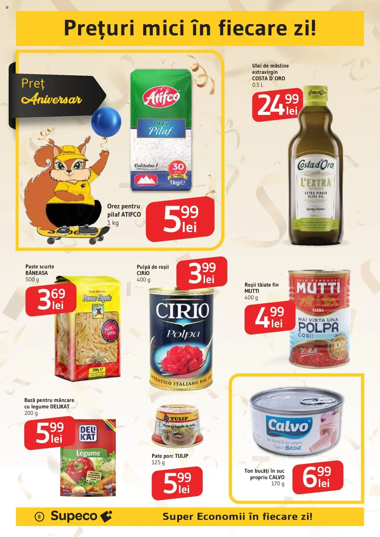 Catalog Supeco 4 - 16 Septembrie 2025 | Pagina 8 | Produse: Pate, Mici, Ulei, Orez