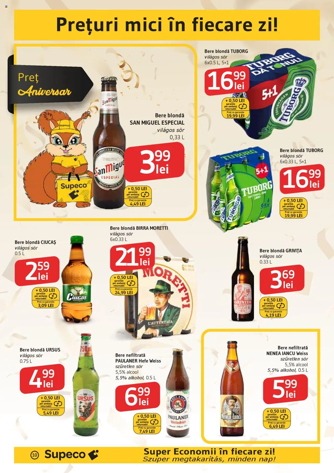 Catalog Supeco 4 - 16 Septembrie 2025 | Pagina 10 | Produse: Mici, Bere