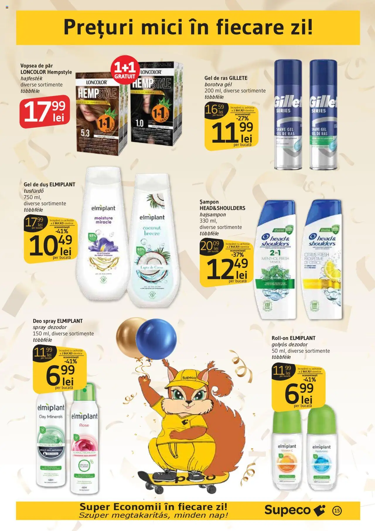 Catalog Supeco 4 - 16 Septembrie 2025 | Pagina 15 | Produse: Gel de ras, Vopsea, Duș, Gel de duș