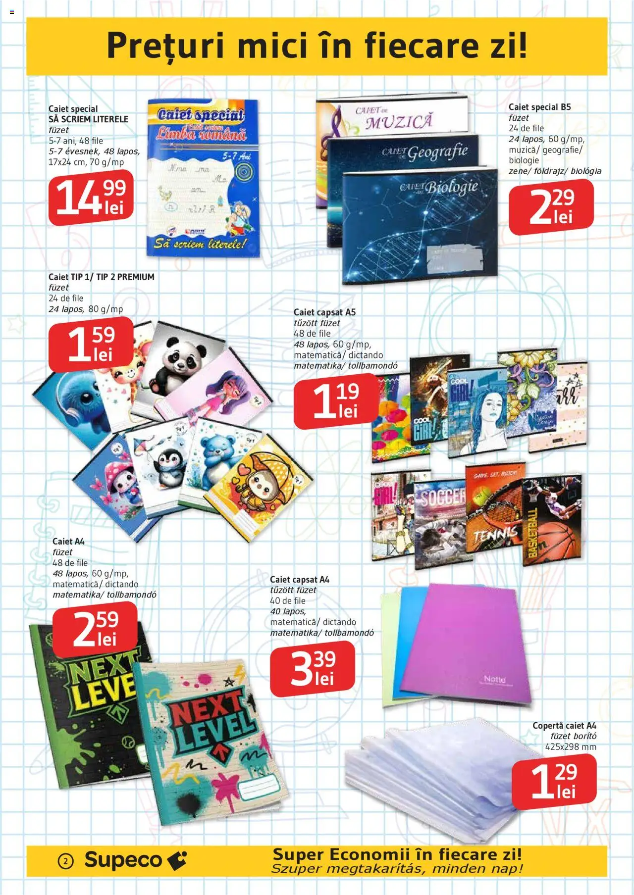 Catalog Supeco 4 - 16 Septembrie 2025 | Pagina 2 | Produse: Mici