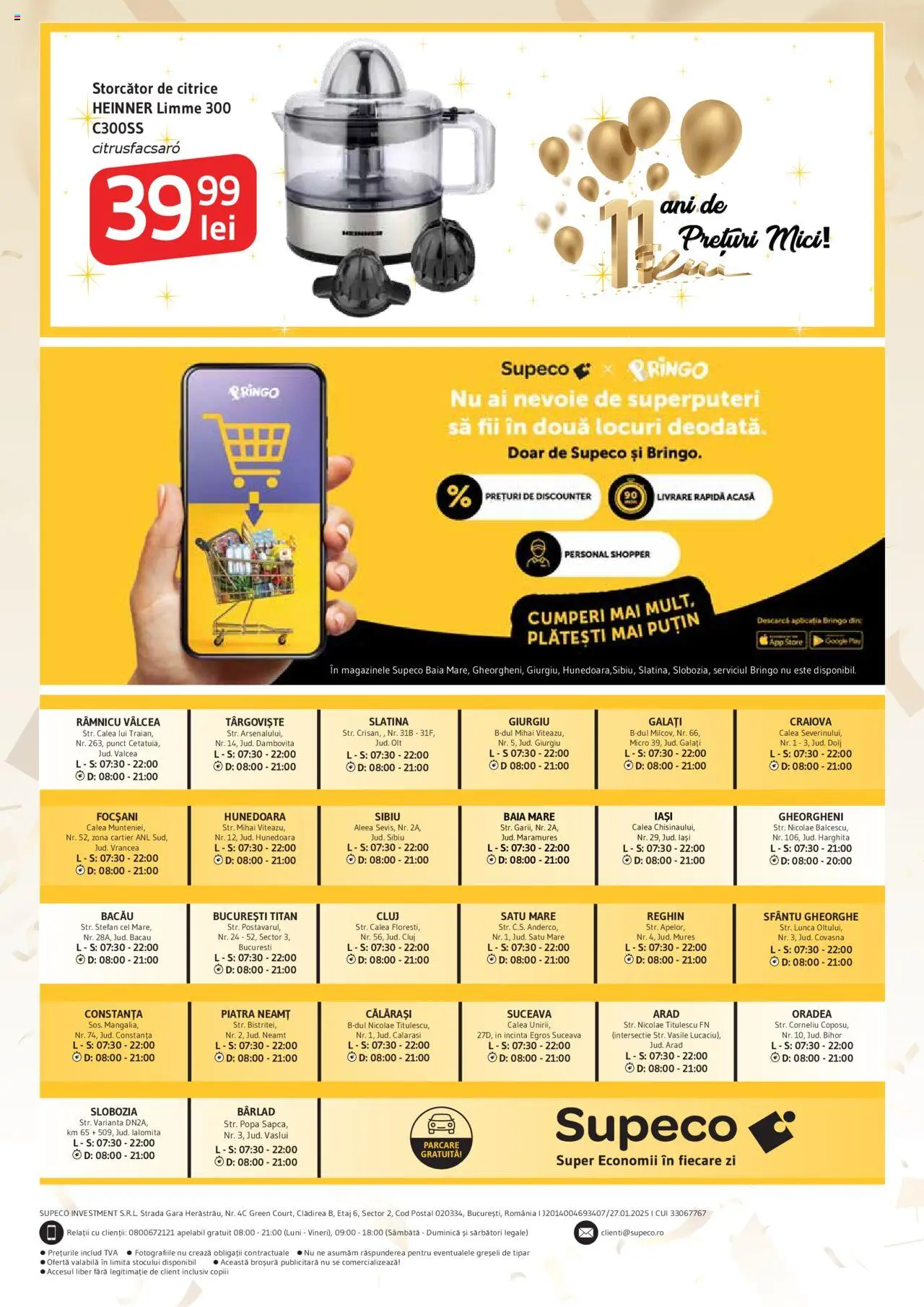 Catalog Supeco 4 - 16 Septembrie 2025 | Pagina 21 | Produse: Storcător, Mici