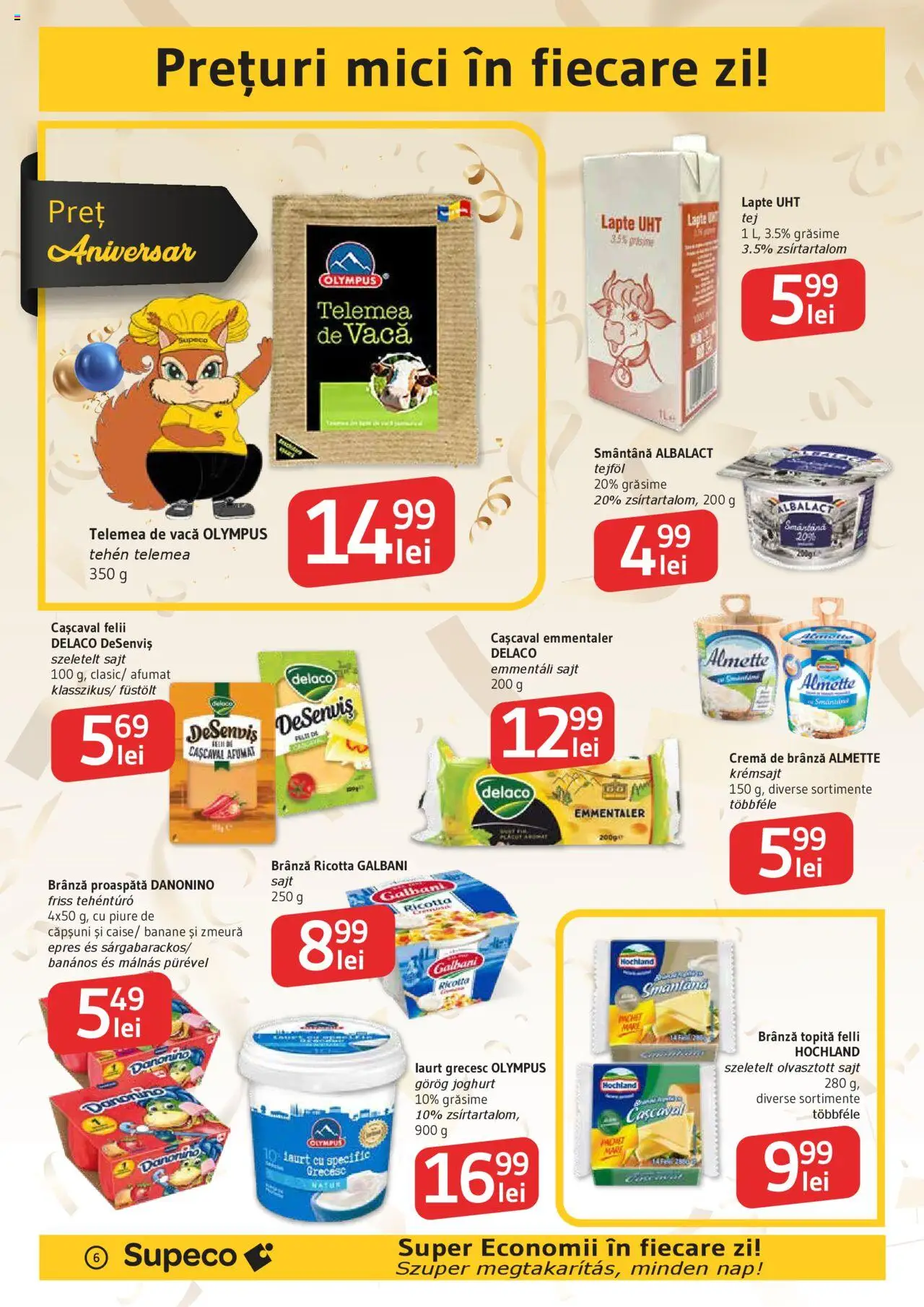 Catalog Supeco 4 - 16 Septembrie 2025 | Pagina 6 | Produse: Mici, Lapte, Căpșuni, Smântână
