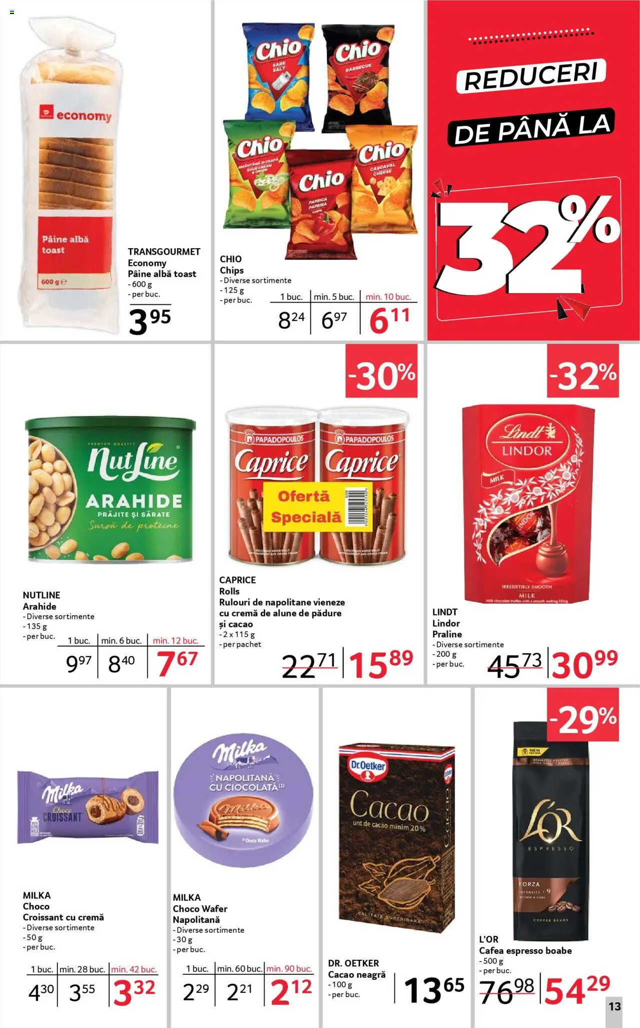 Catalog Selgros 5 - 17 Septembrie 2025 | Pagina 13 | Produse: Napolitane, Alune, Pâine, Smântână