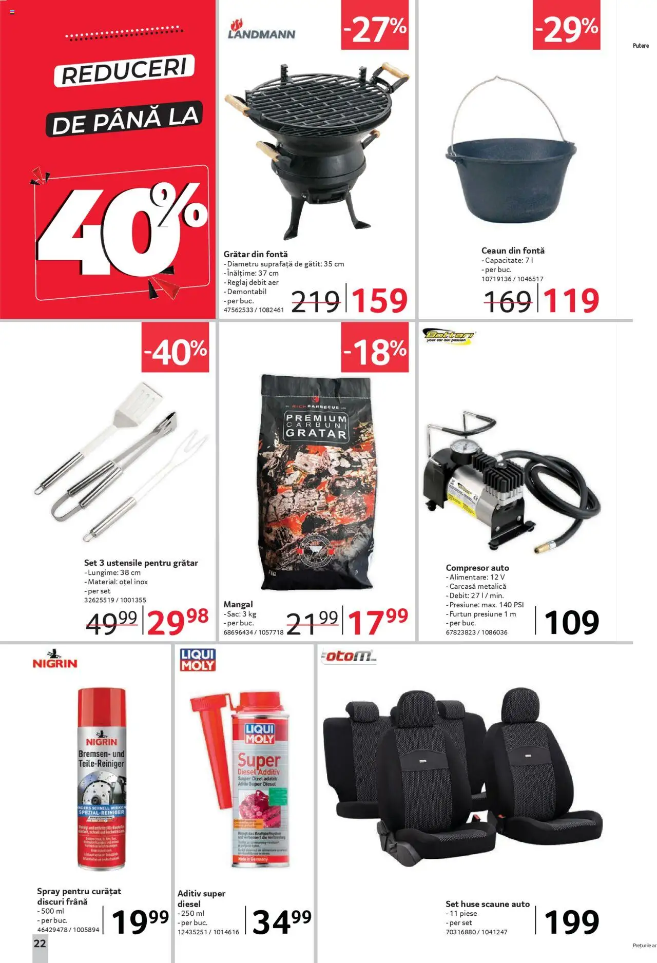 Catalog Selgros 5 - 17 Septembrie 2025 | Pagina 22 | Produse: Carcasă, Grătar