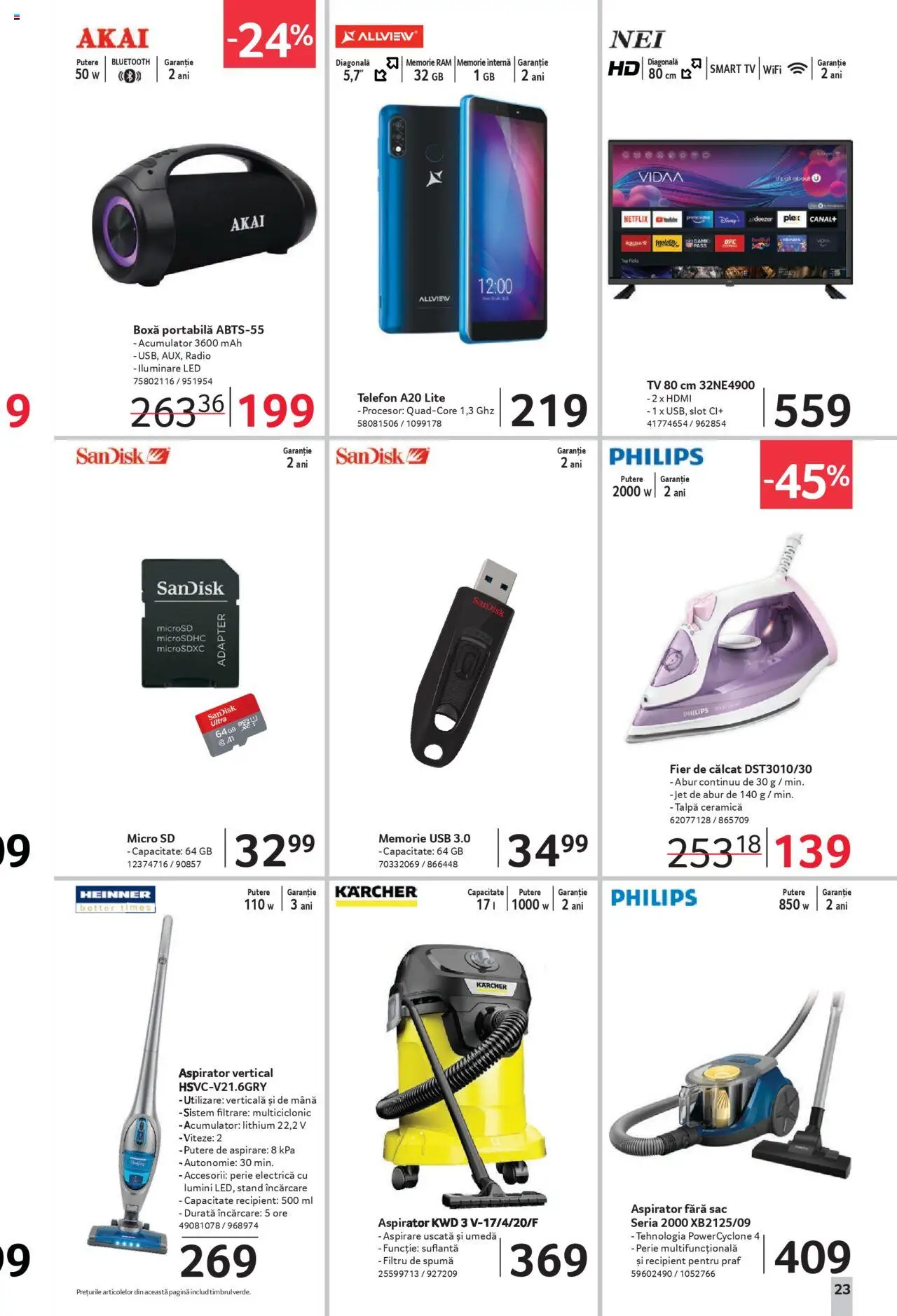 Catalog Selgros 5 - 17 Septembrie 2025 | Pagina 23 | Produse: Enginar, Usb, Aspirator, Babak