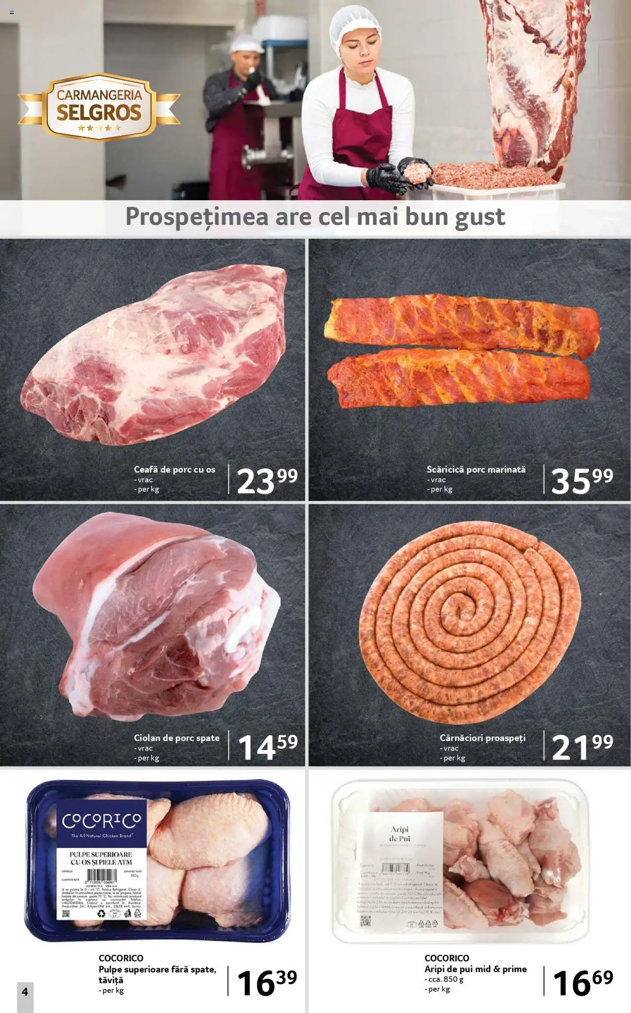 Catalog Selgros 5 - 17 Septembrie 2025 | Pagina 4 | Produse: Keçeli kalem, Hacıyatmaz Kedi Oyuncağı, Pește