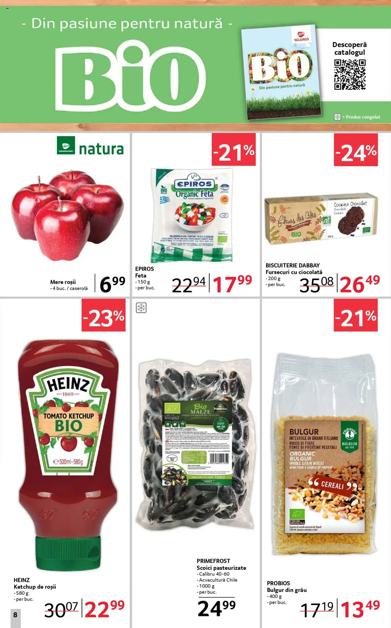 Catalog Selgros 5 - 17 Septembrie 2025 | Pagina 8 | Produse: Şerit ödül, Ciocolată, Mere, Roșii