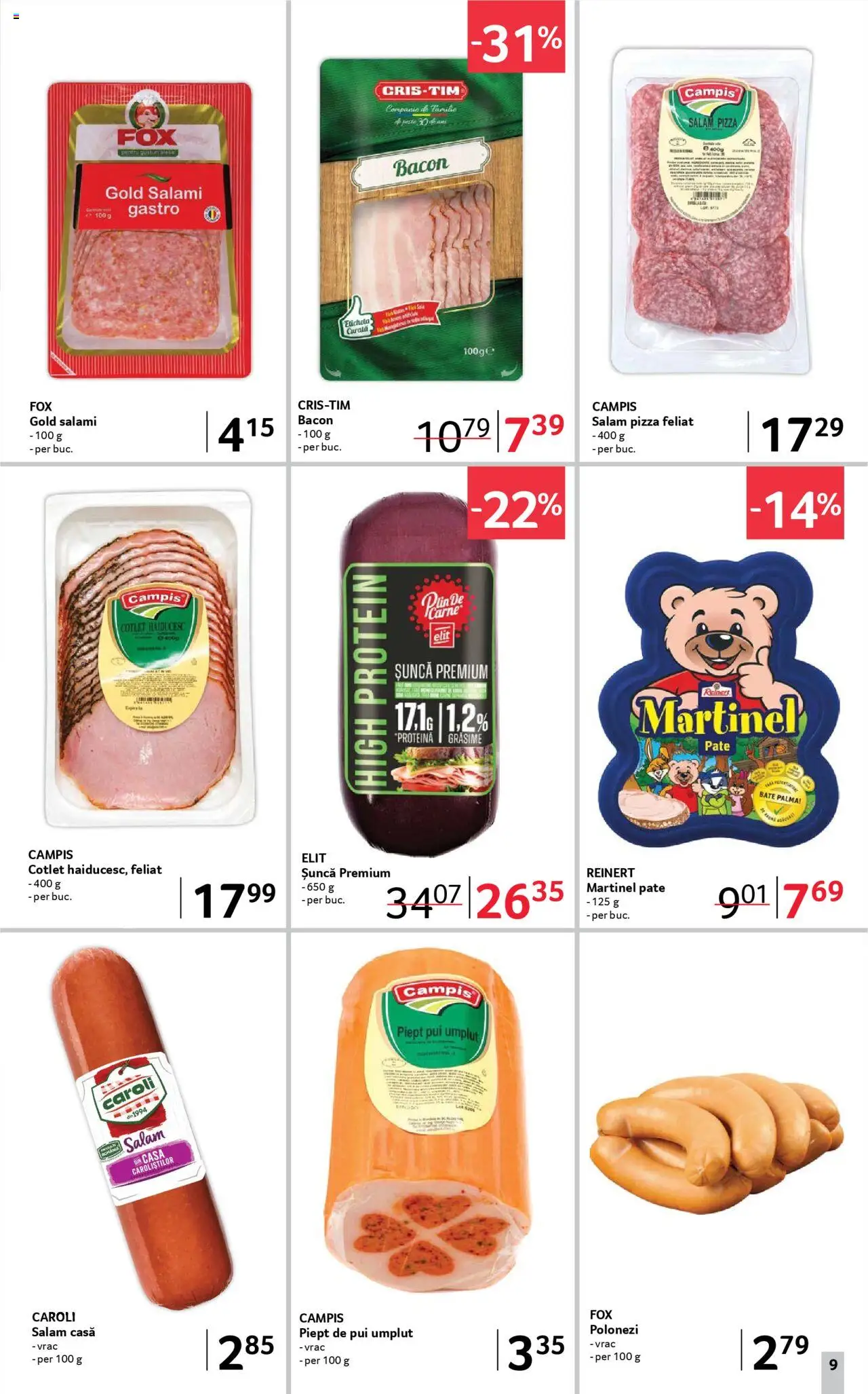 Catalog Selgros 5 - 17 Septembrie 2025 | Pagina 9 | Produse: Hacıyatmaz Kedi Oyuncağı, Pate, Șuncă, Pizza