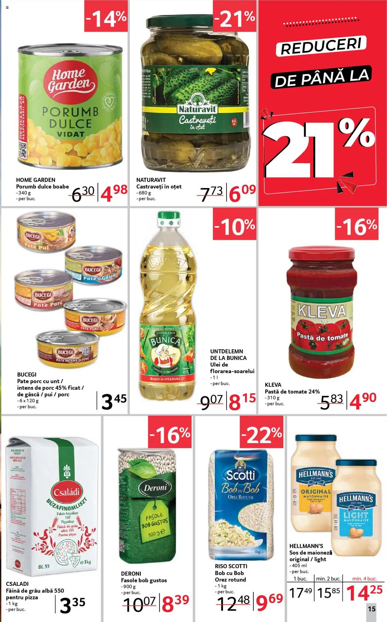 Catalog Selgros 5 - 17 Septembrie 2025 | Pagina 15 | Produse: Unt, Oțet, Orez, Porumb
